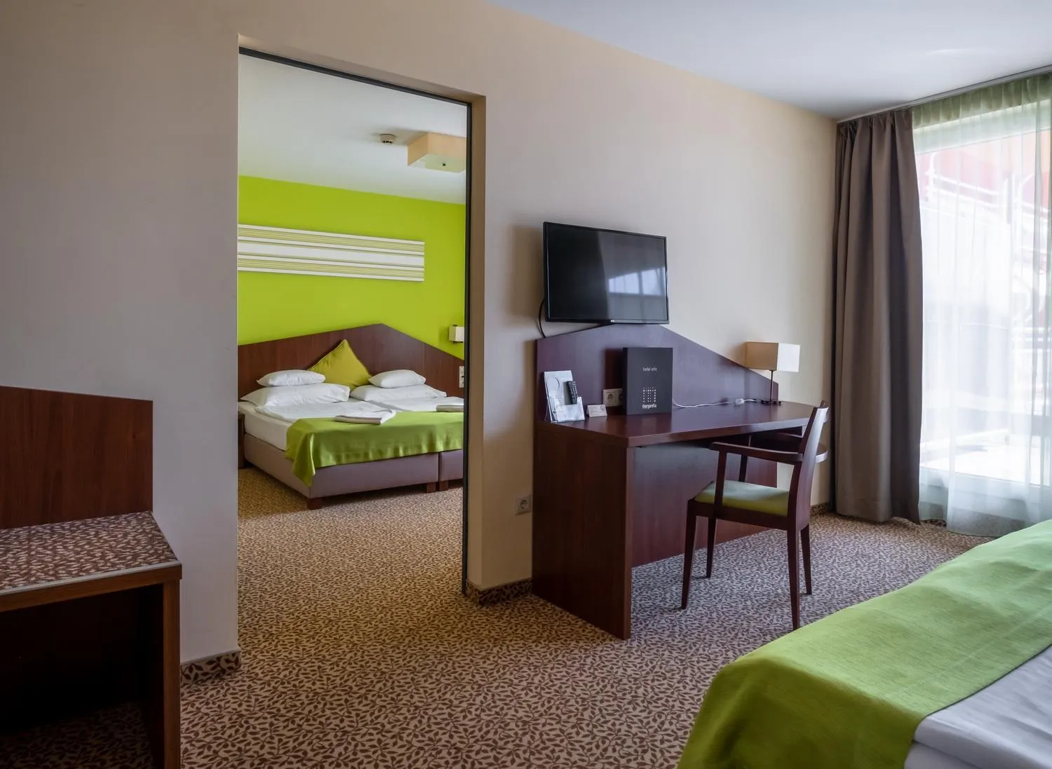 Photo of the whole room, Bed in Hotel Margareta