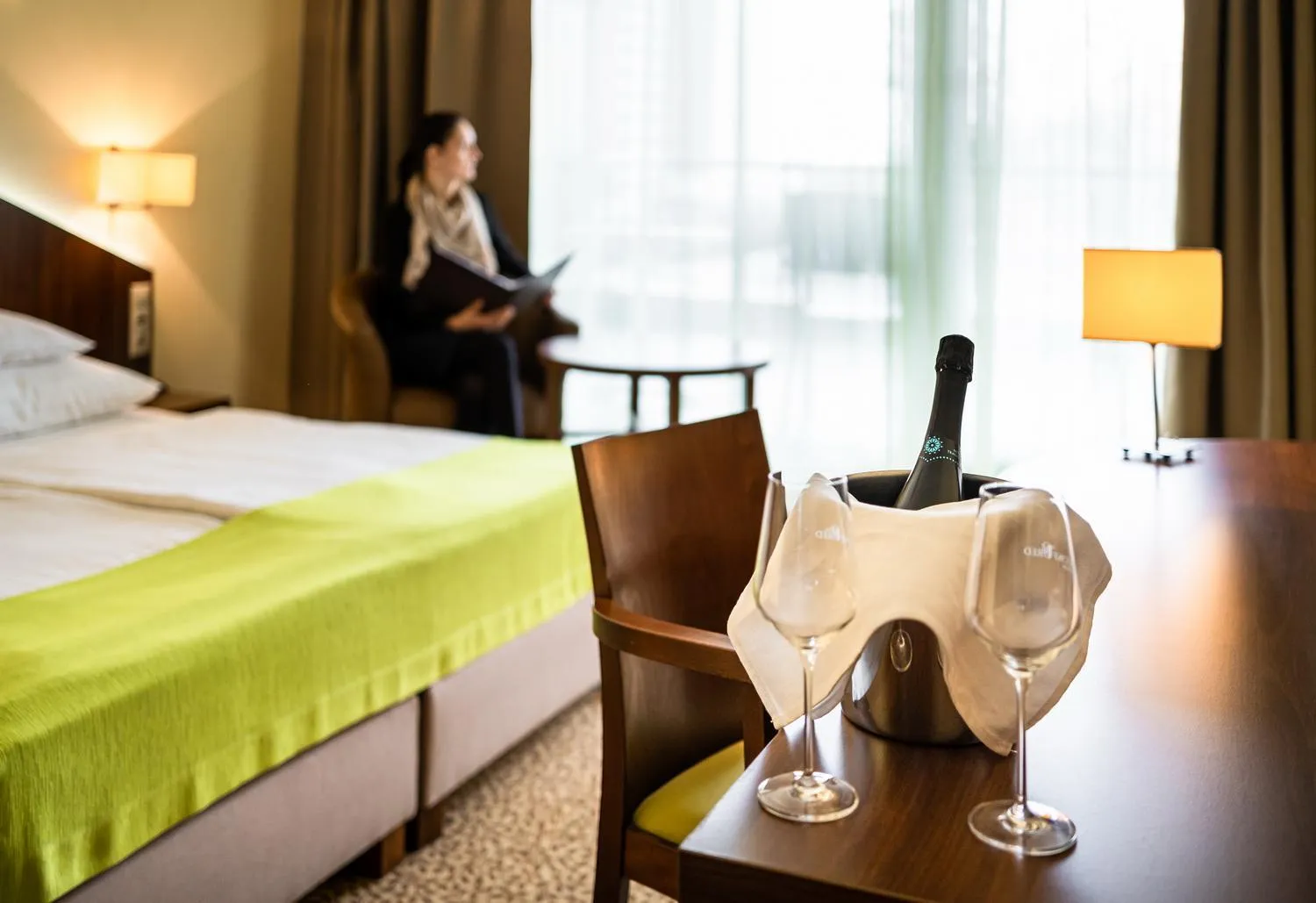 Photo of the whole room, Bed in Hotel Margareta