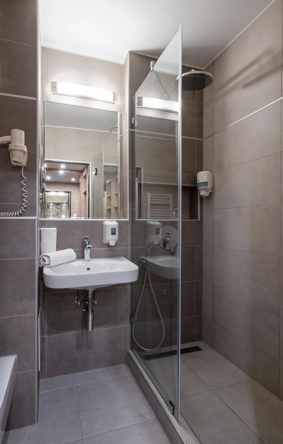 Bathroom in Hotel Margareta