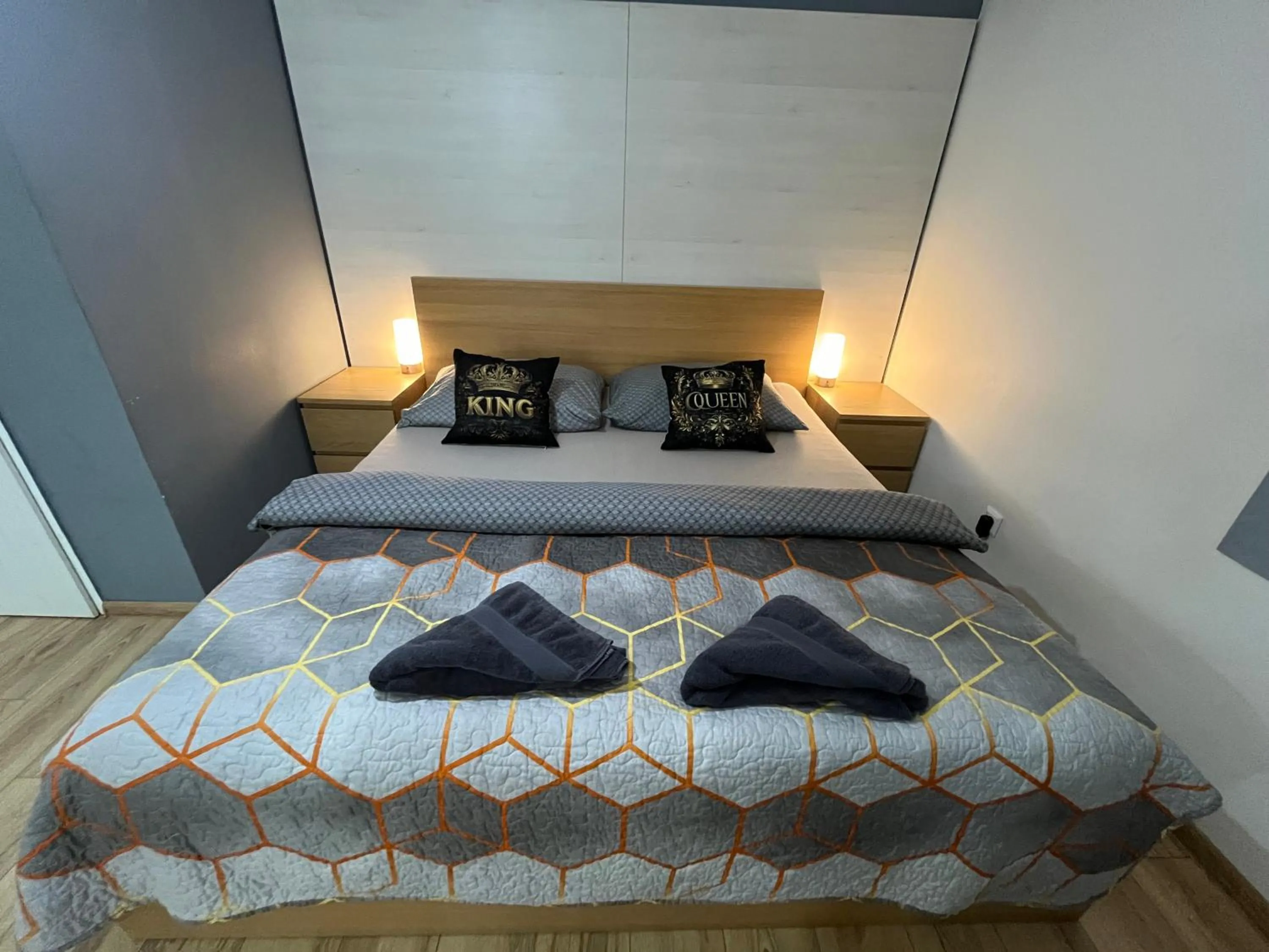 Bed in APARTMENTS TRENČÍN -Free Parking-