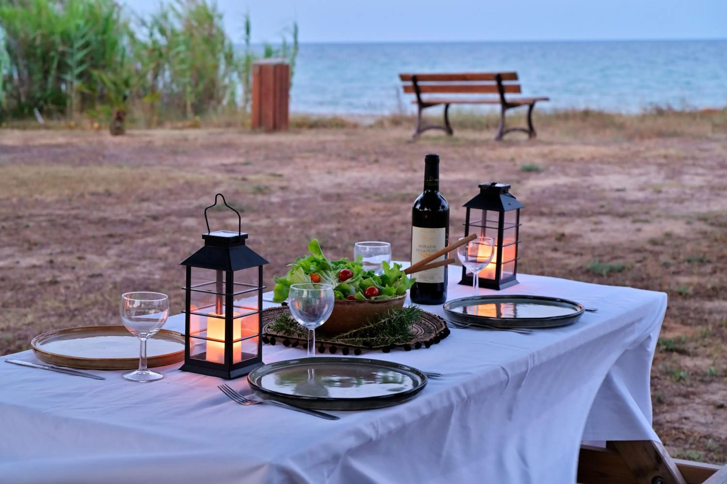 Natural landscape in Pinea Mare