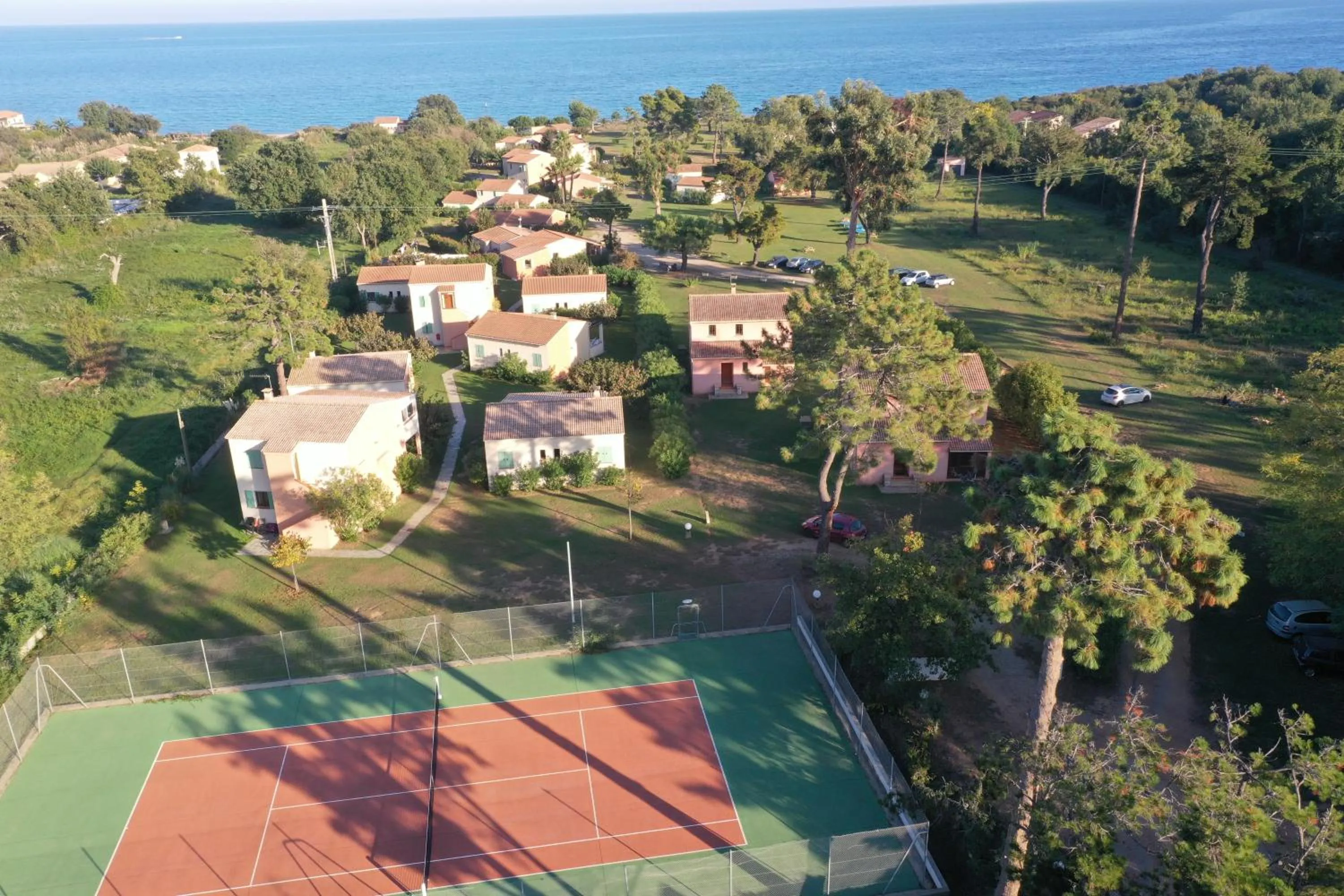 Bird's eye view in Pinea Mare
