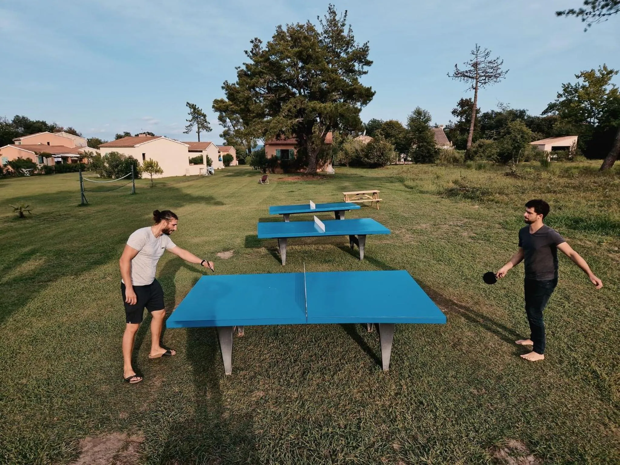 Table tennis in Pinea Mare