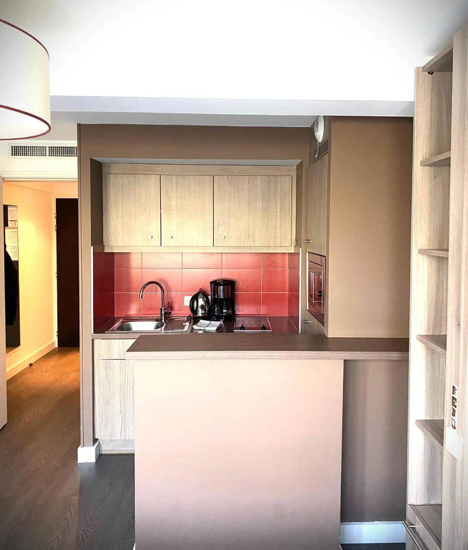 Kitchen or kitchenette in Adagio Caen Centre