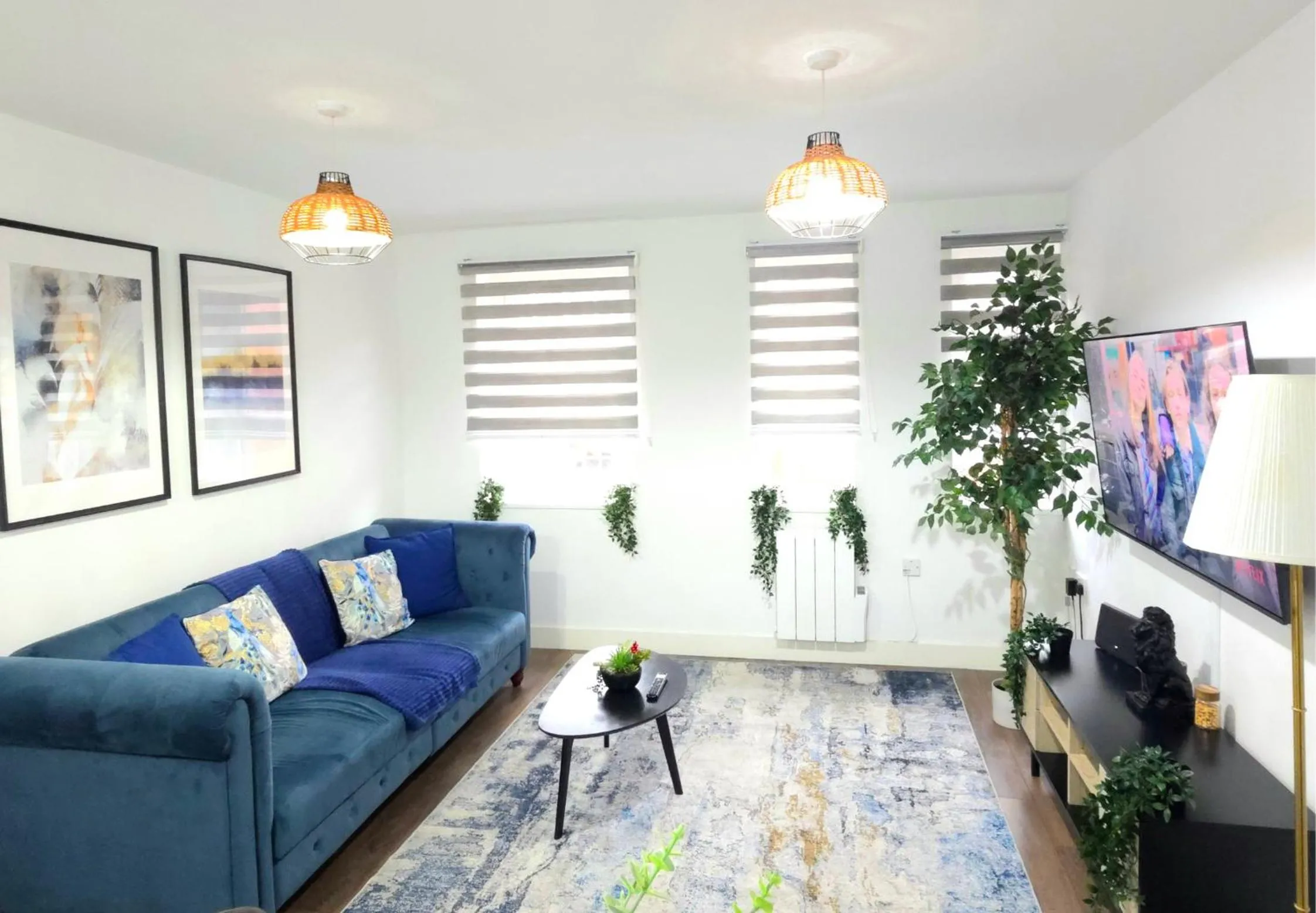 TV and multimedia in Manchester Apartments by BEVOLVE - City Centre