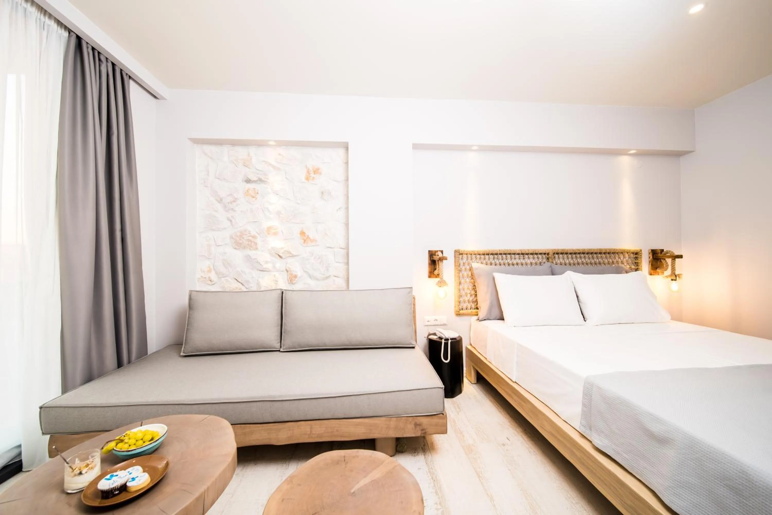 Bed in Kali Thea Suites