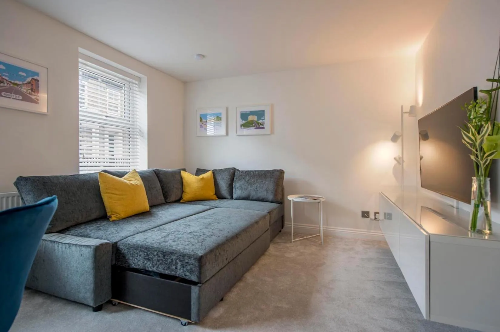 Living room in Penleys Apartment