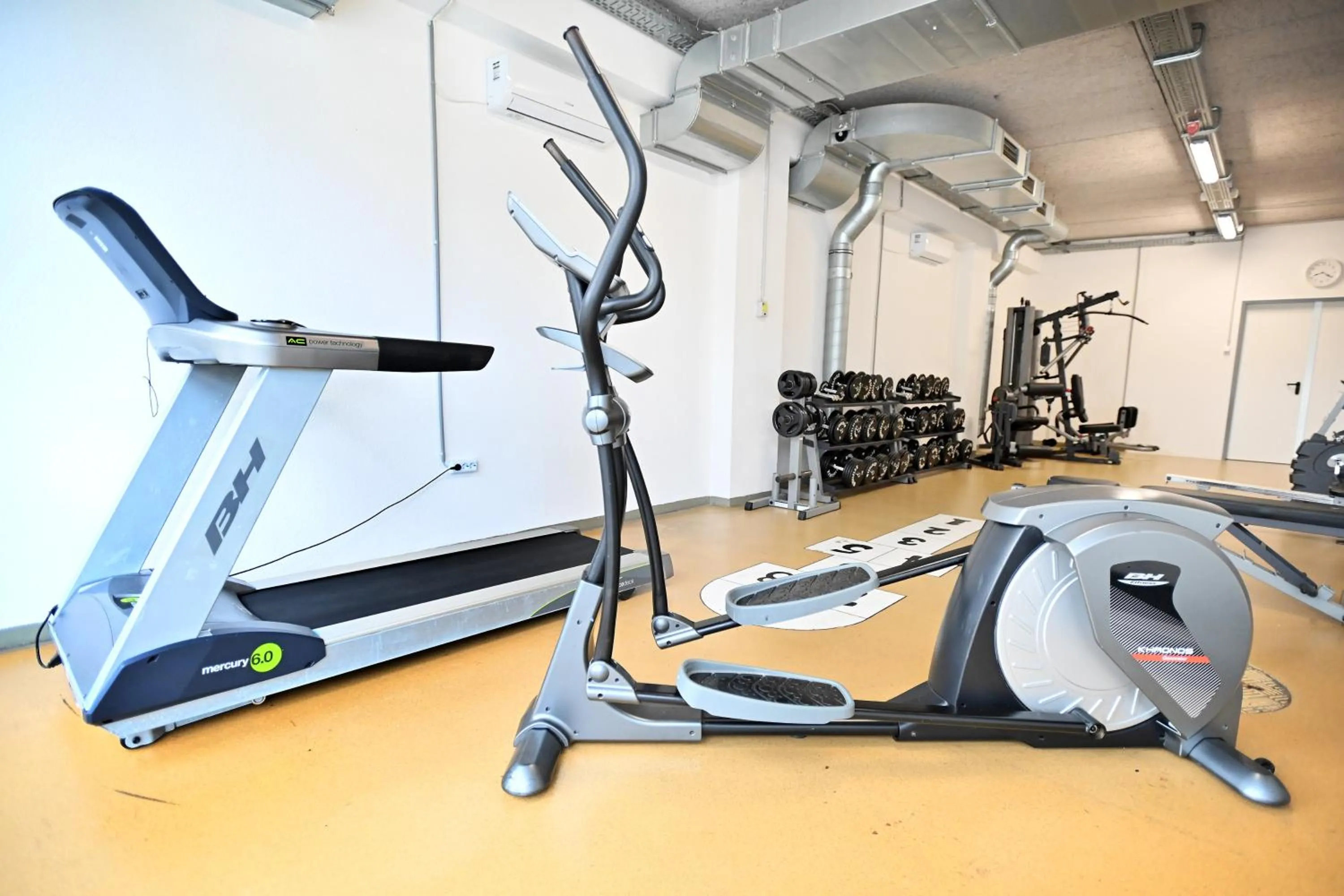 Fitness centre/facilities in Hotel Eger & Park