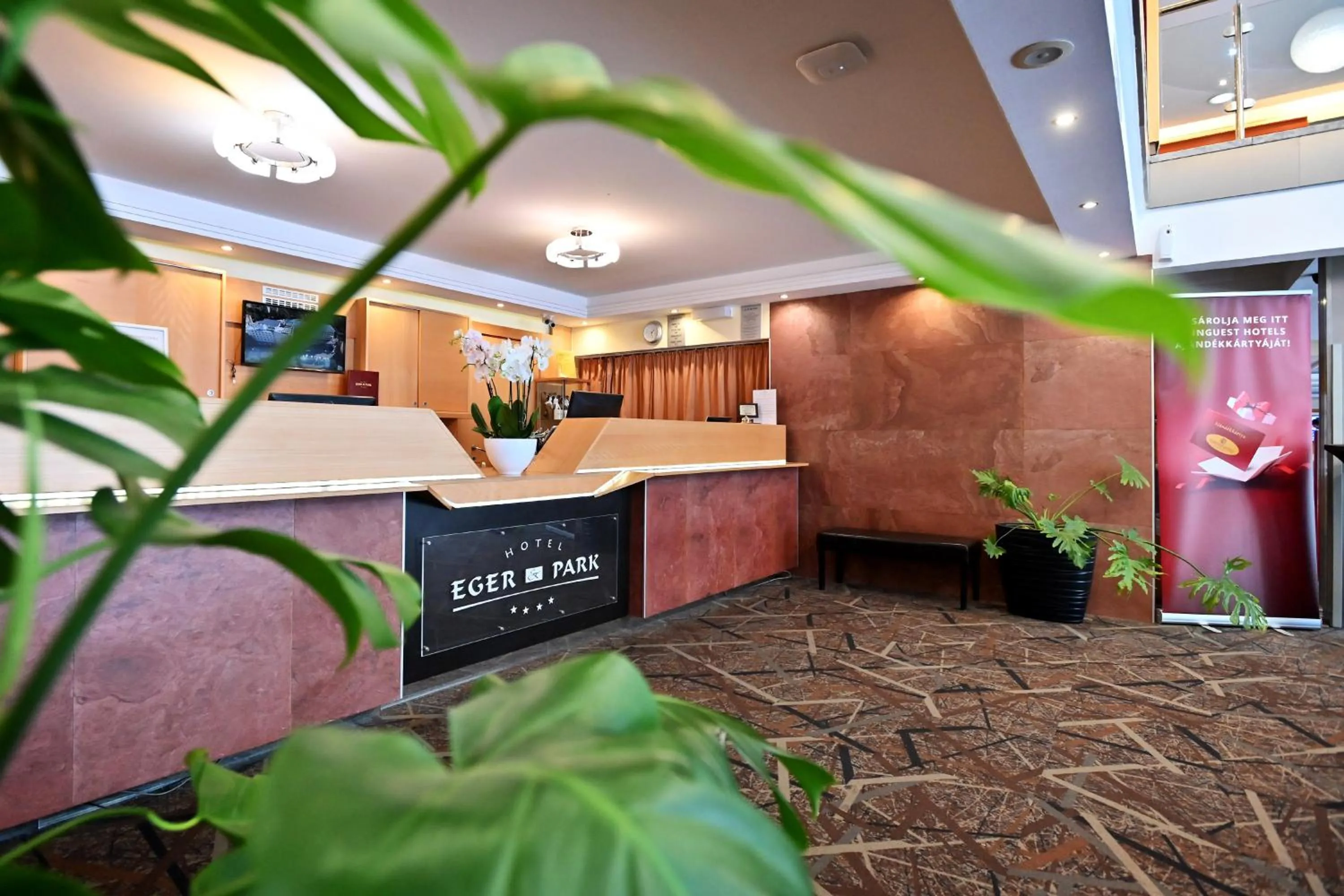 Property building in Hotel Eger & Park