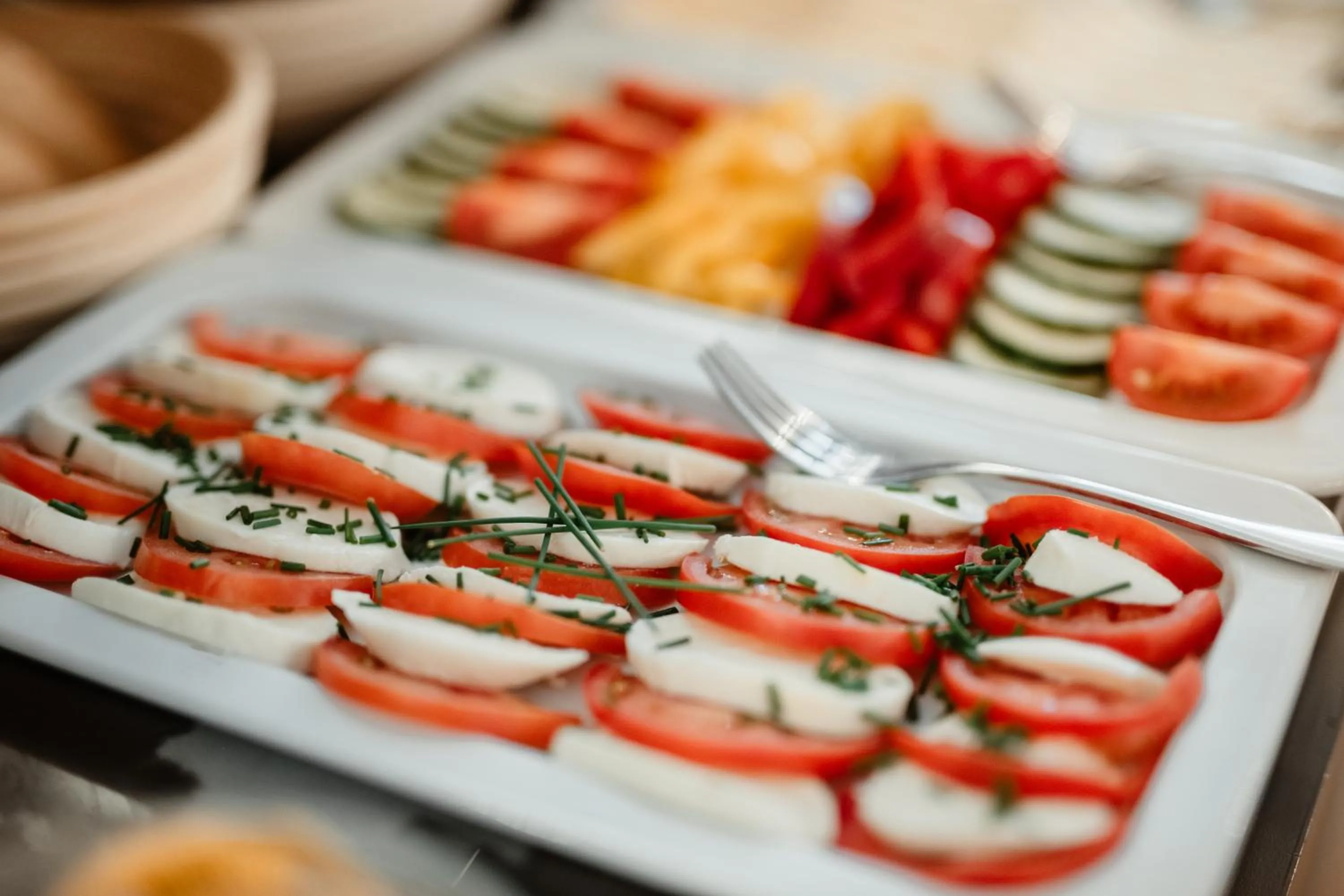Buffet breakfast in Penzion Austis