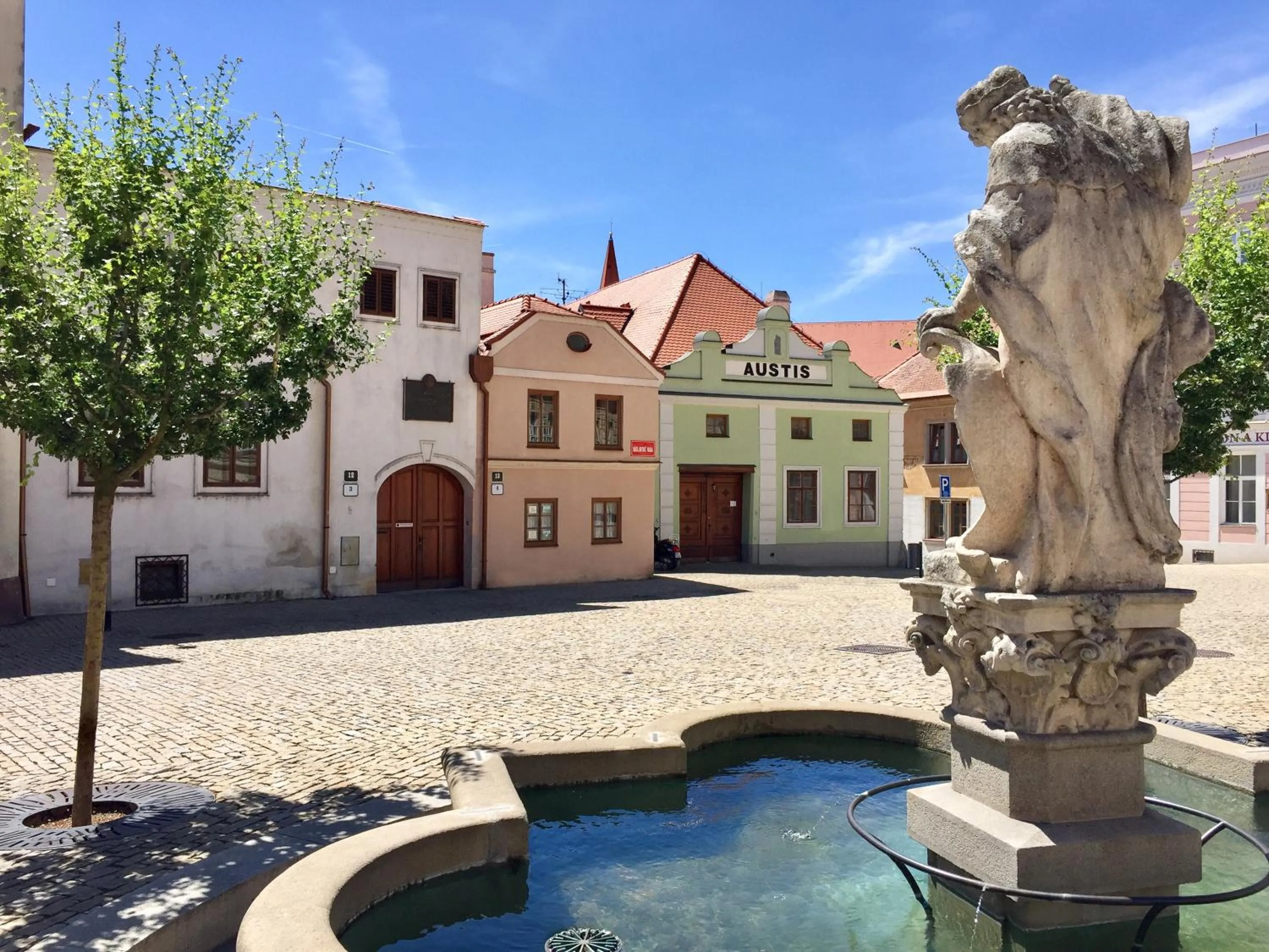 Property building in Penzion Austis