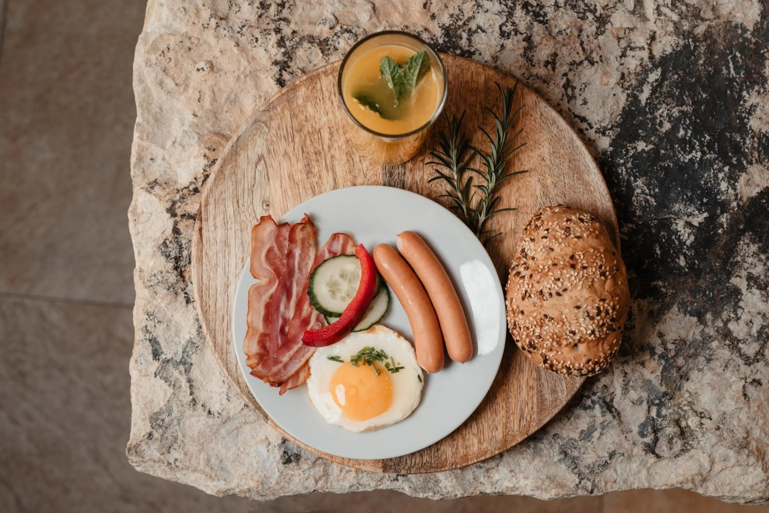 Breakfast in Penzion Austis