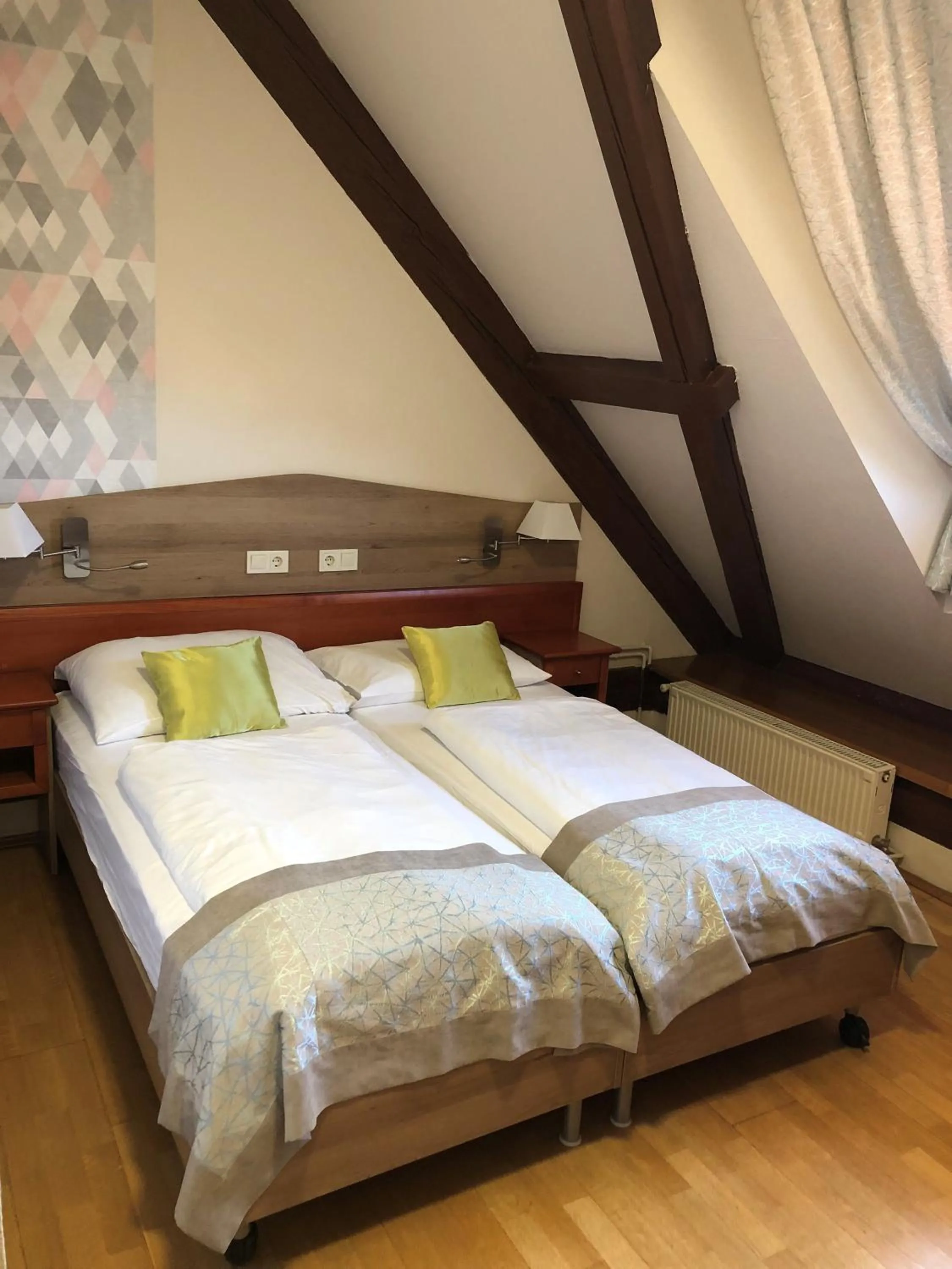 Economy Twin Room in Gizella Hotel and Restaurant