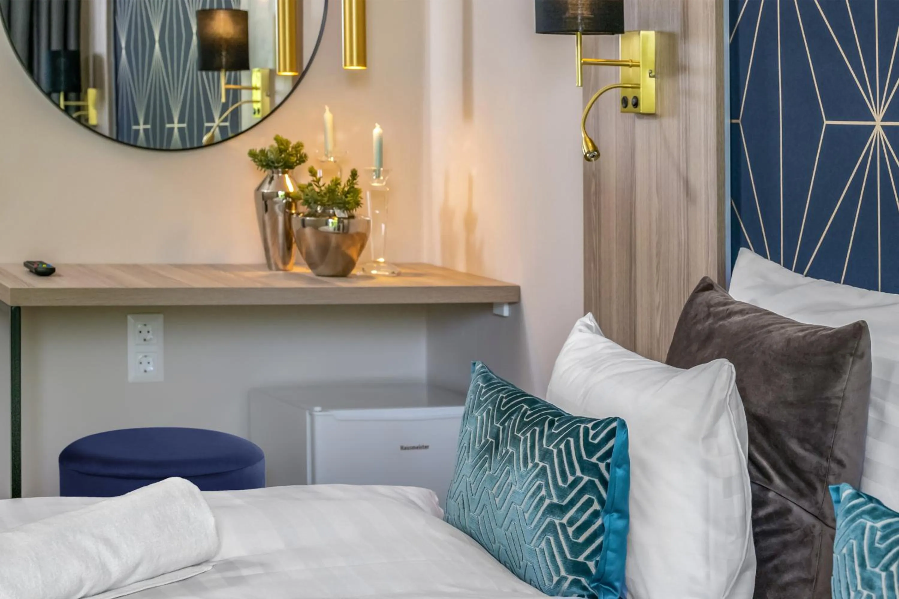 Bed in Vénusz Hotel