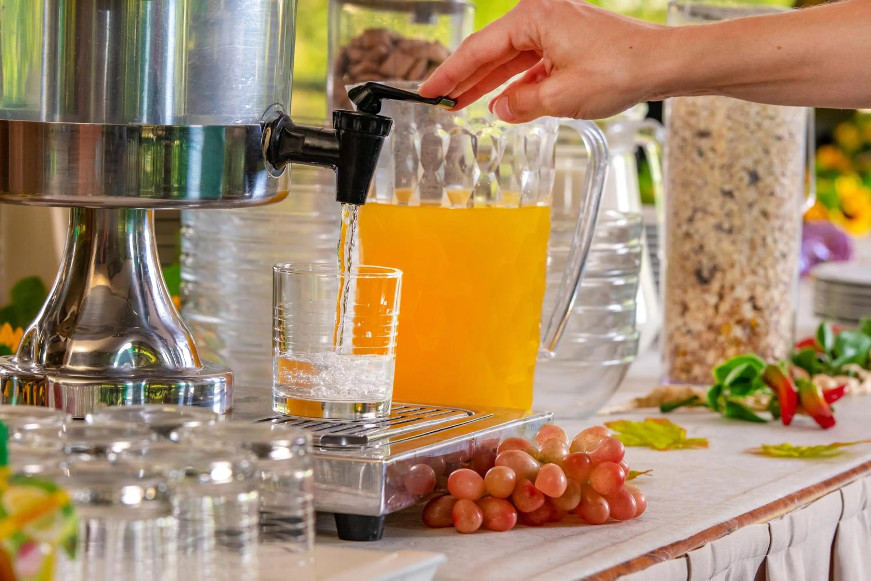 Breakfast in Vénusz Hotel