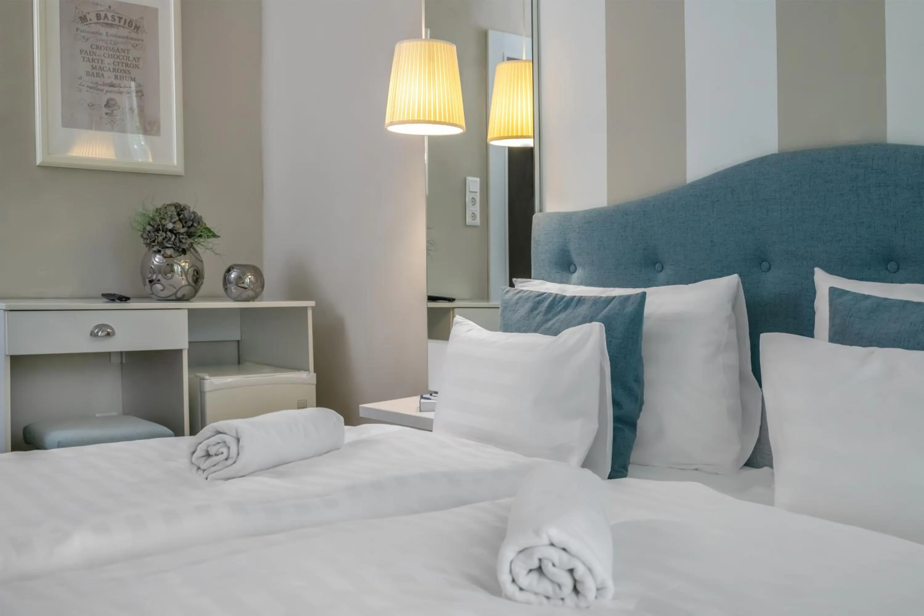 Bed in Vénusz Hotel