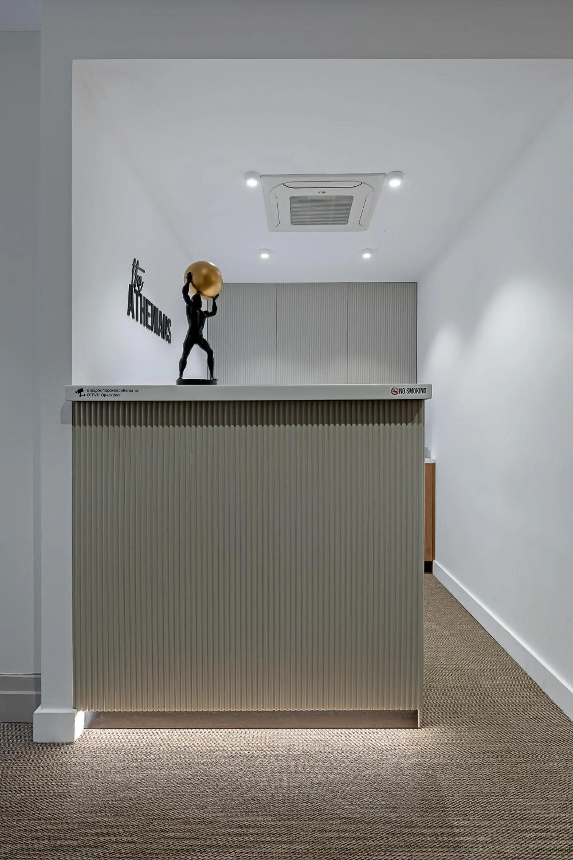 Lobby or reception in The Athenians Art Apartments