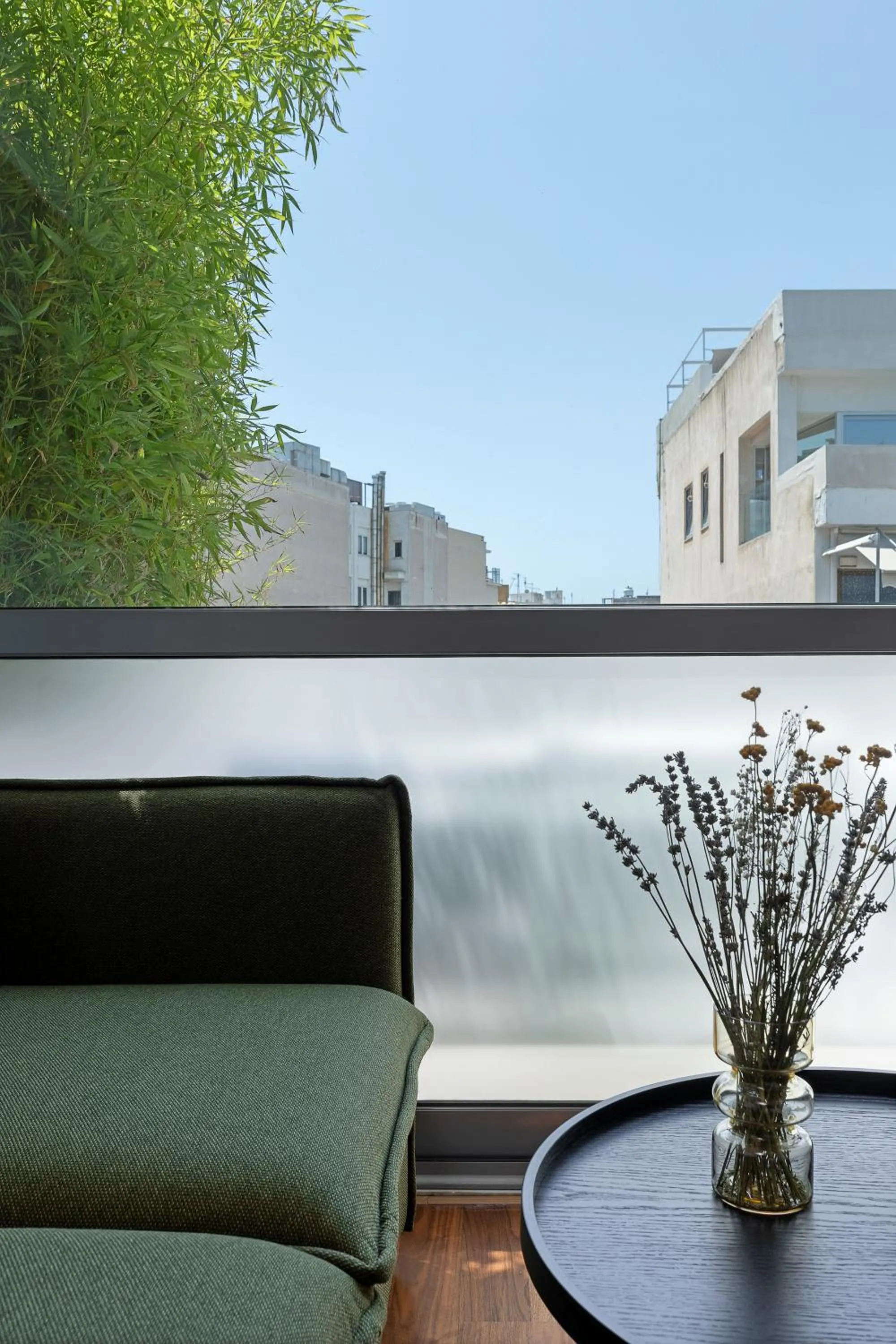 Balcony/Terrace in The Athenians Art Apartments