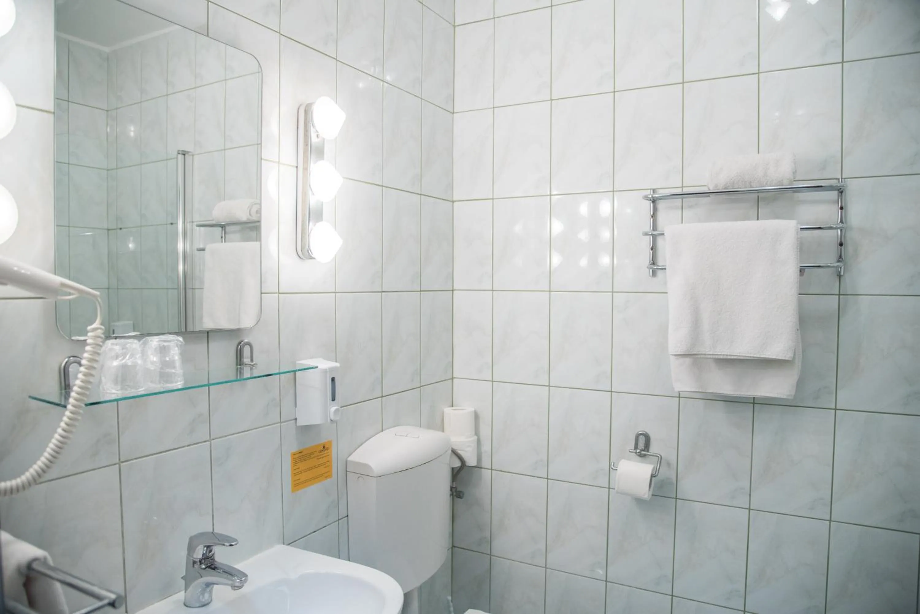 Bathroom in Hotel Erzsébet