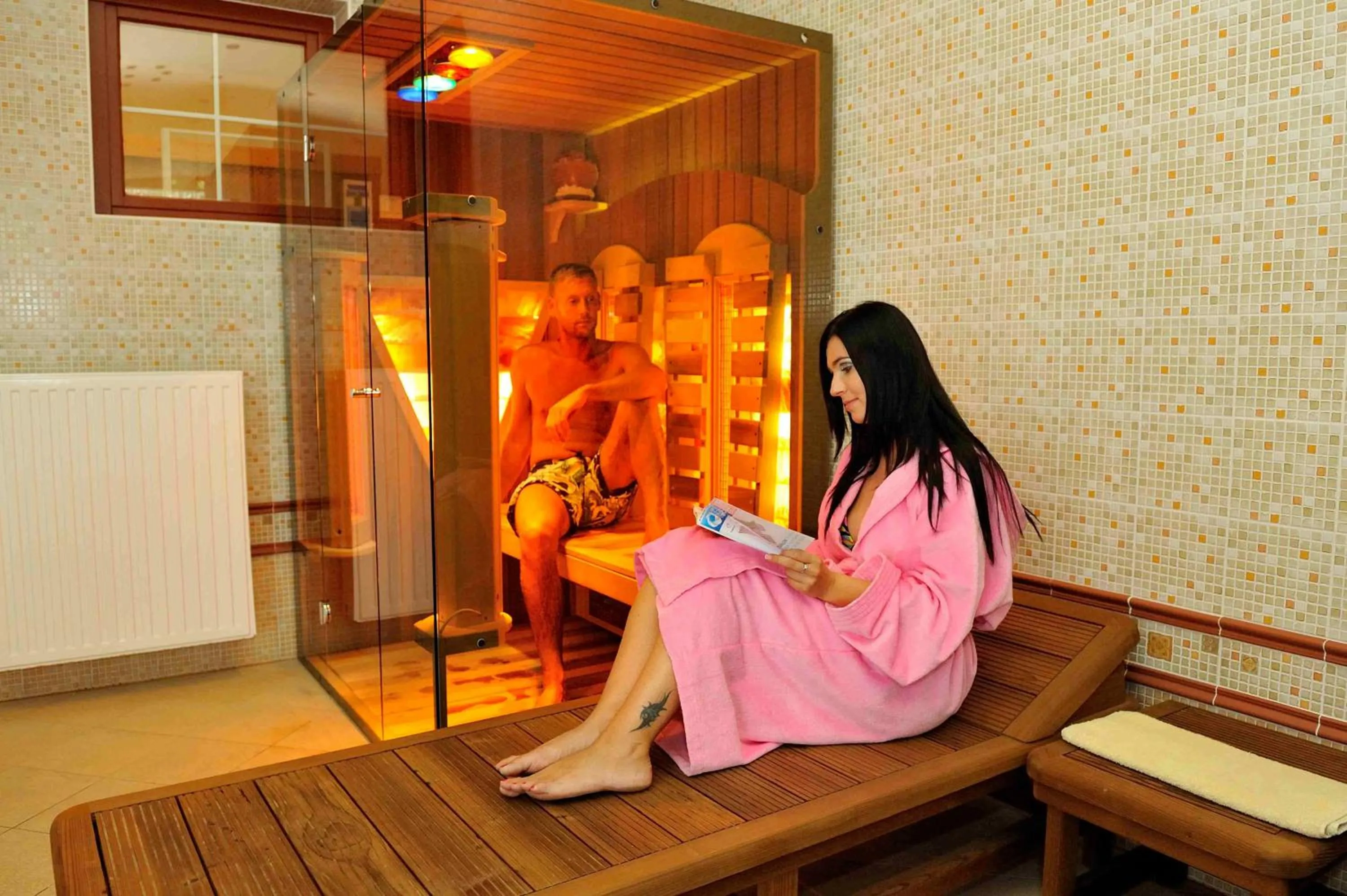 Spa and wellness centre/facilities in Hotel Erzsébet