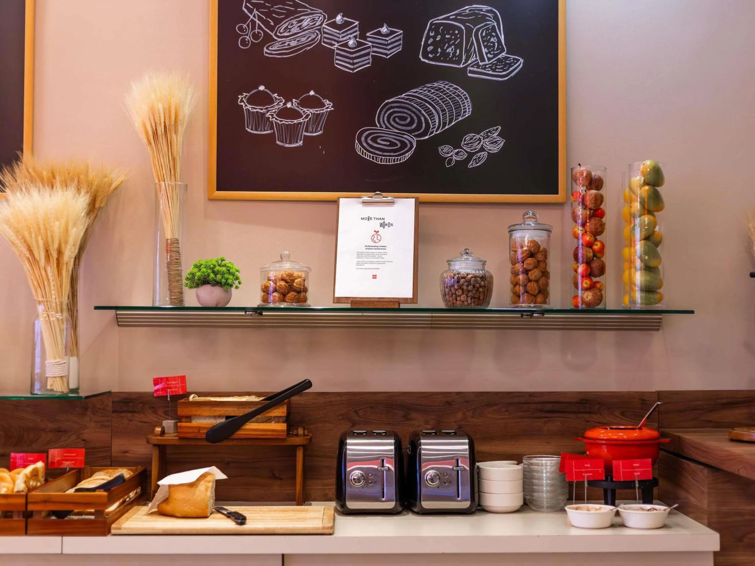 Breakfast in Ibis Budapest Citysouth