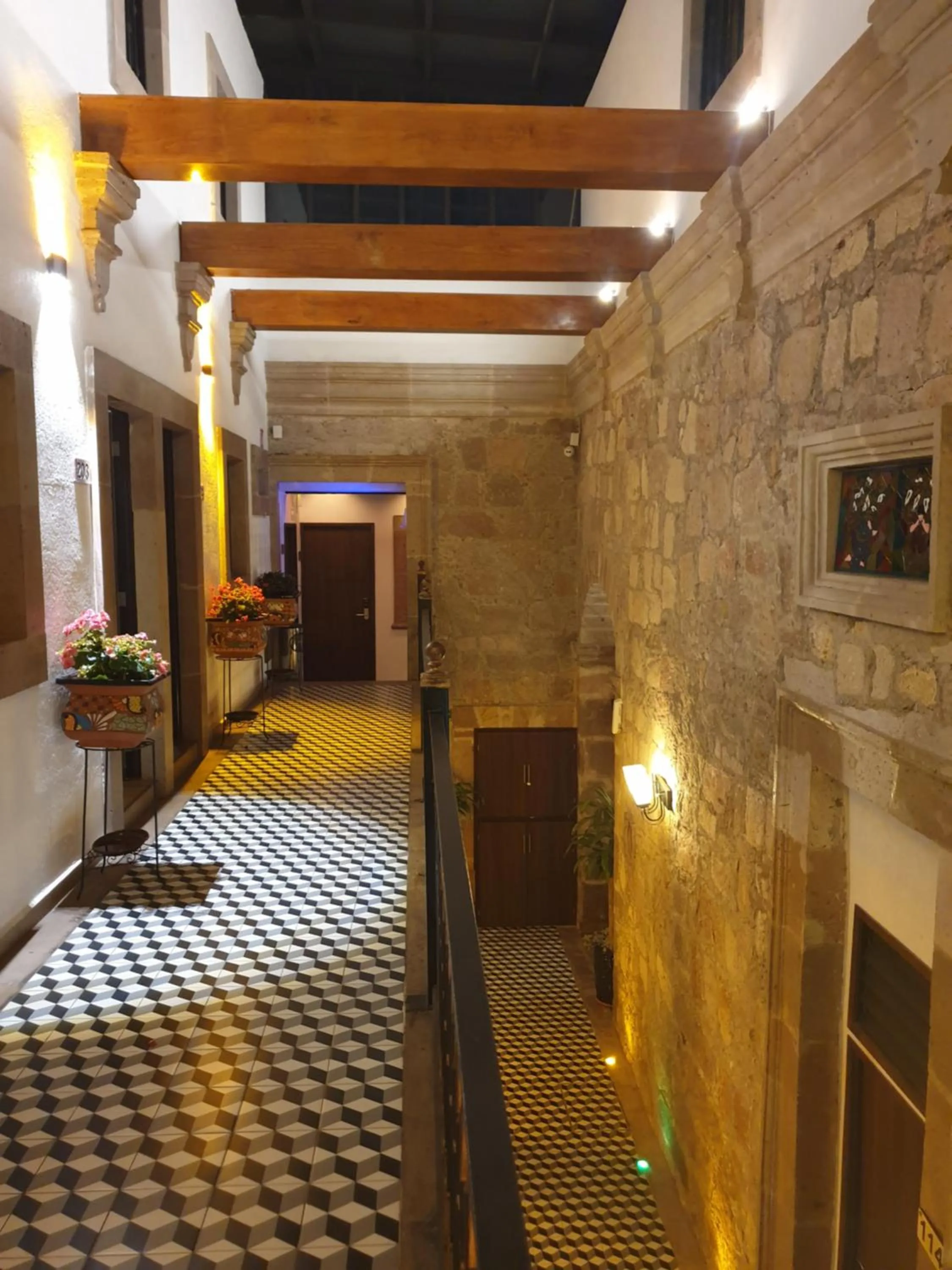 Lobby or reception in Hotel Don Carlos