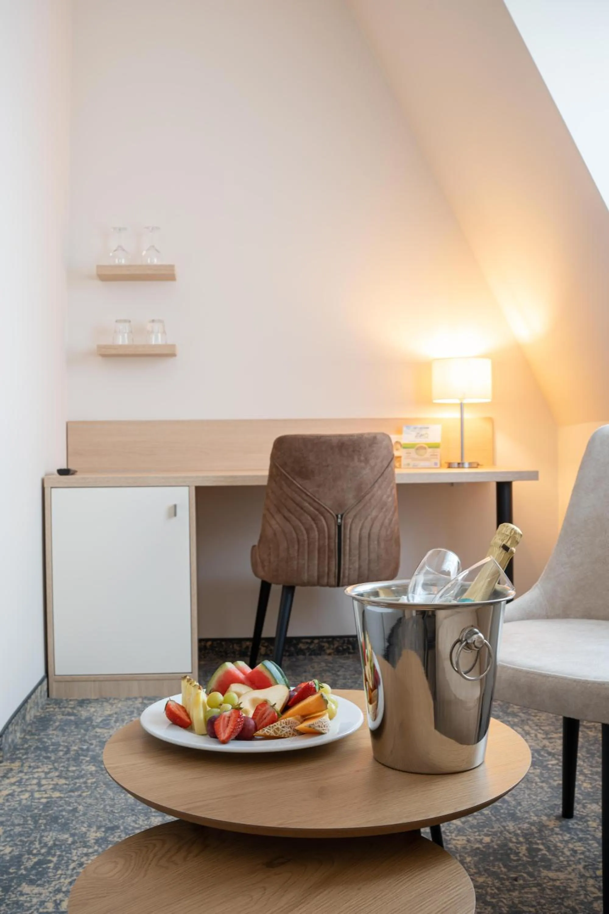 Seating area in Kikelet Club Hotel