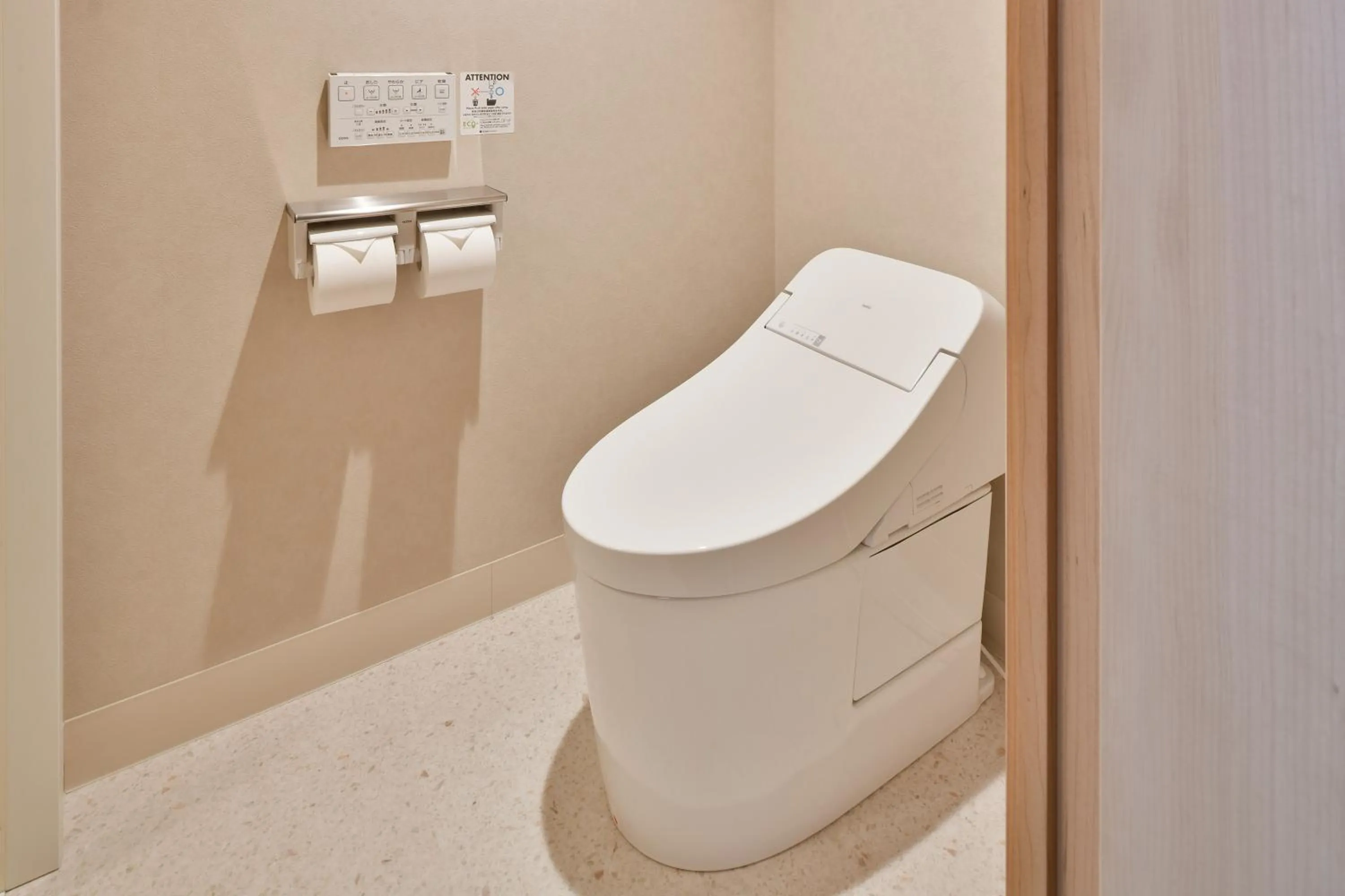 Toilet in REF Matsuyama City Station by VESSEL HOTELS