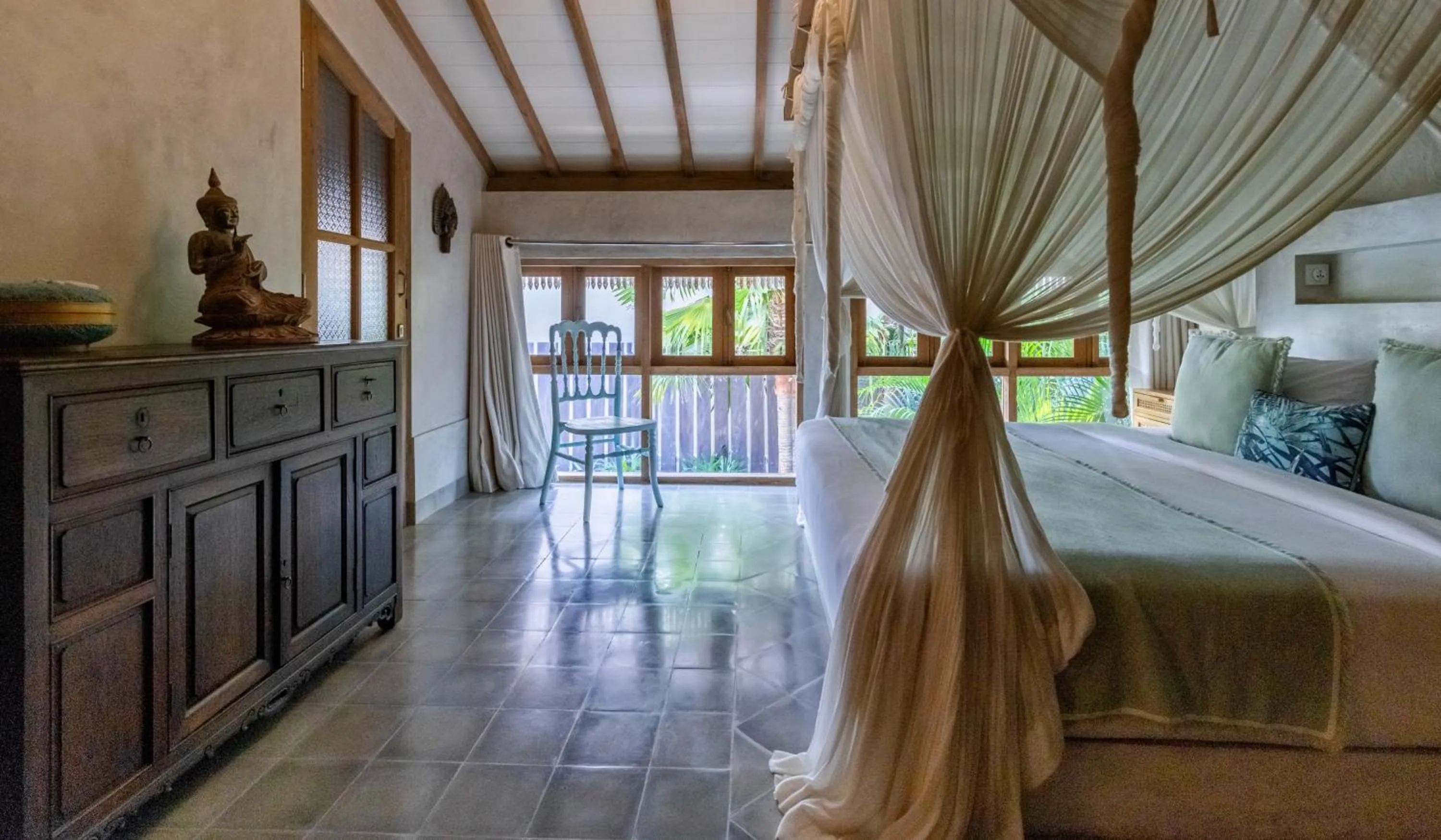 Bedroom in Villa Palm Jari 2 by Alfred in Bali