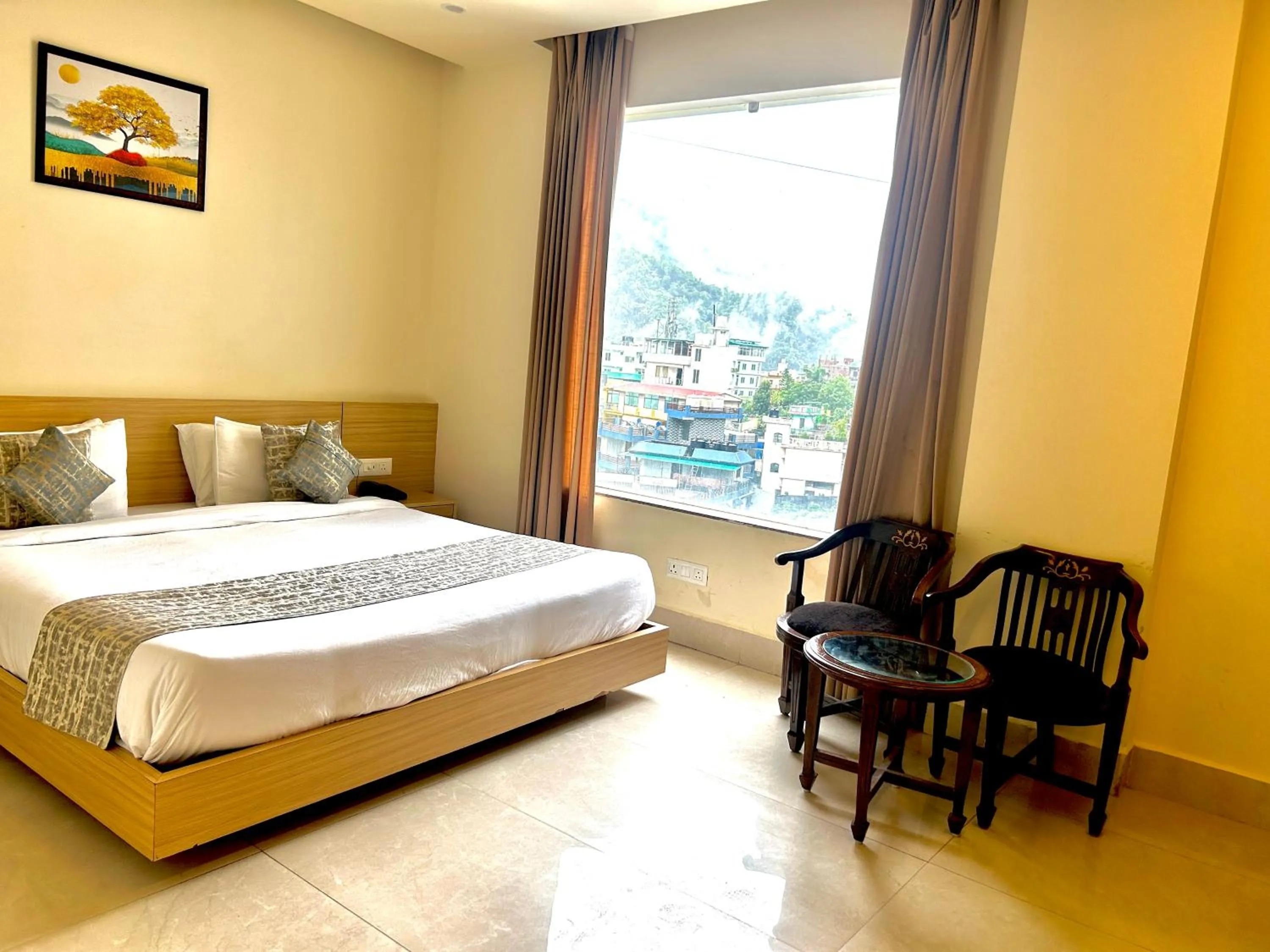 Bed in Hotel Aqua Vibes