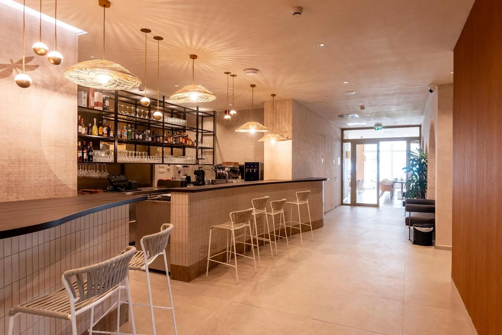 Lounge or bar in Hotel Marina Port