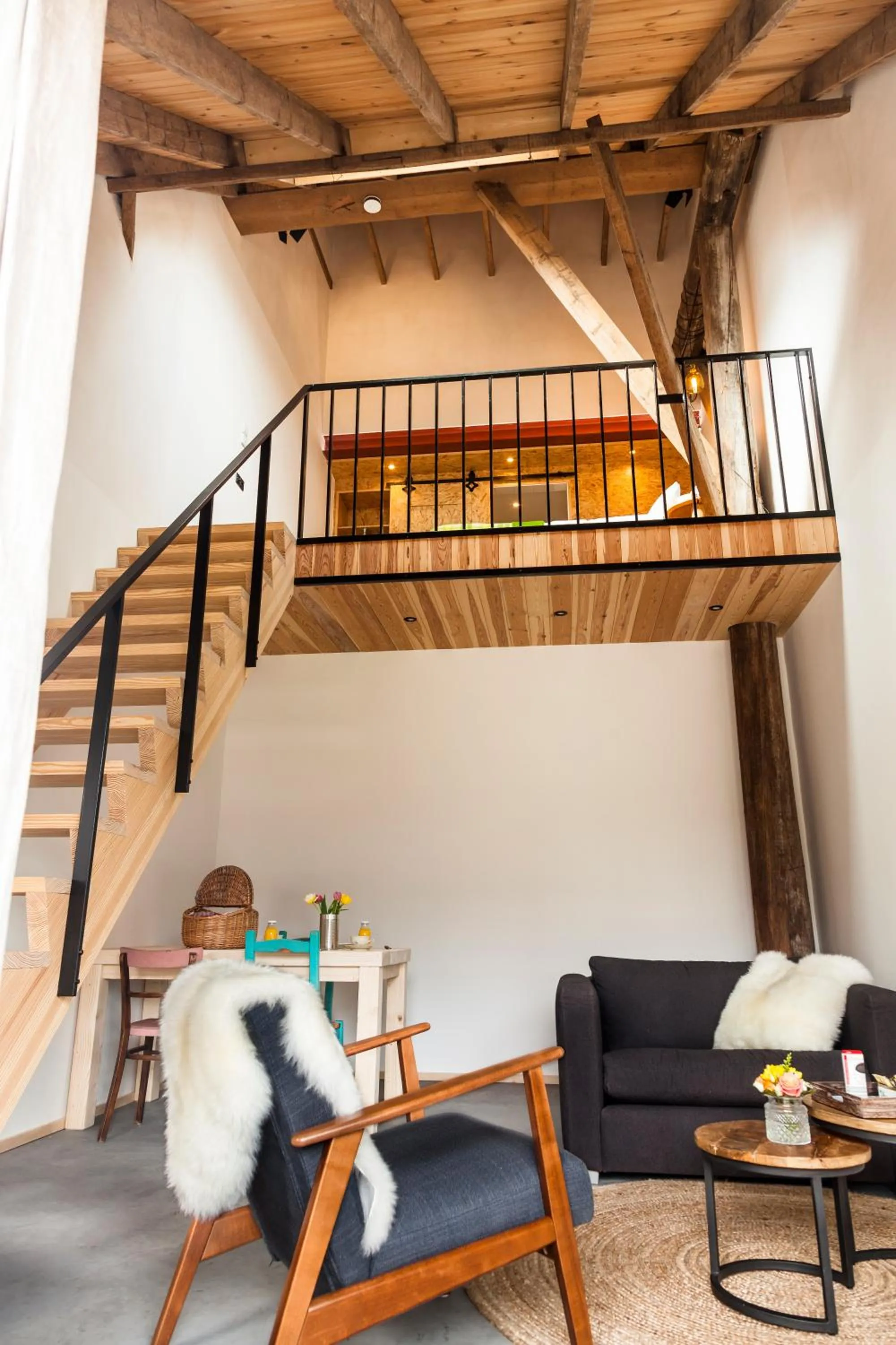 Living room in B&B Grevenberg