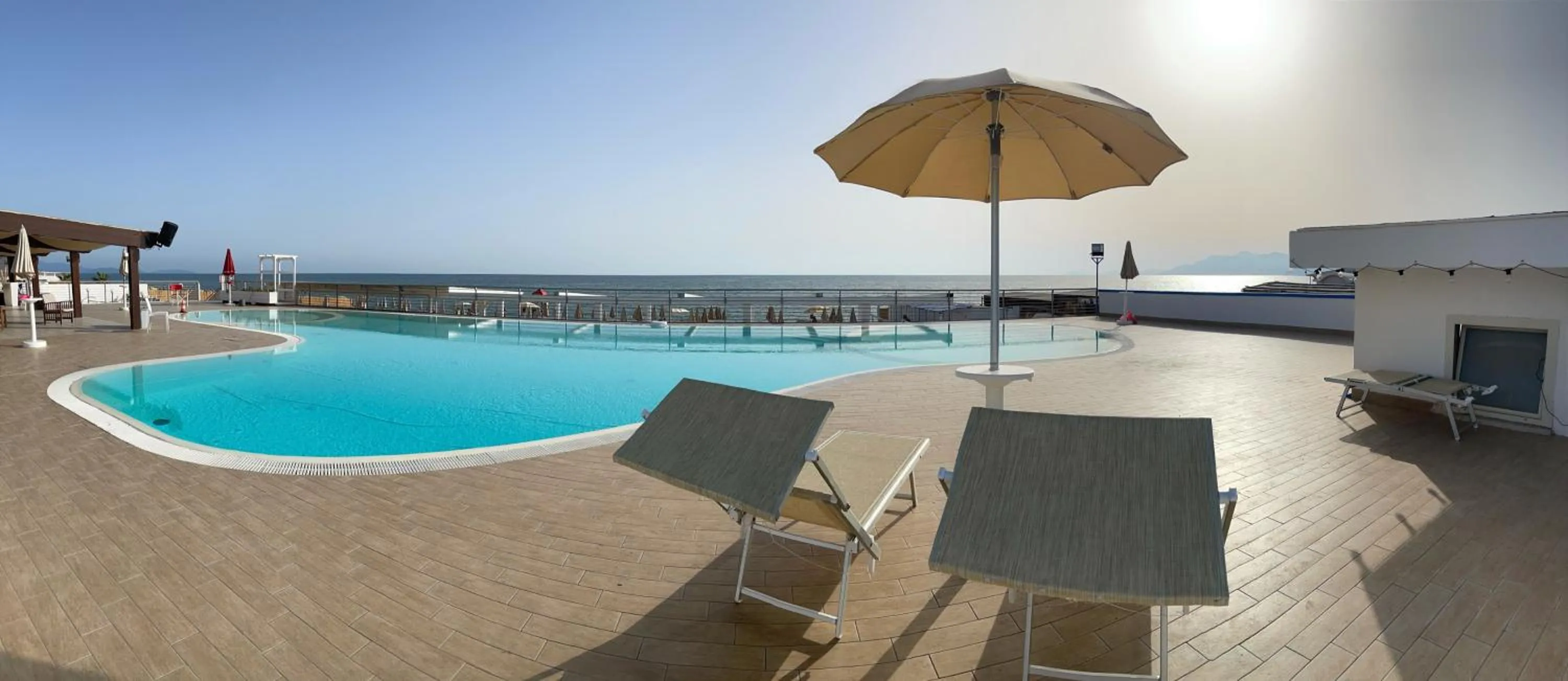 Swimming pool in Blu Hotel