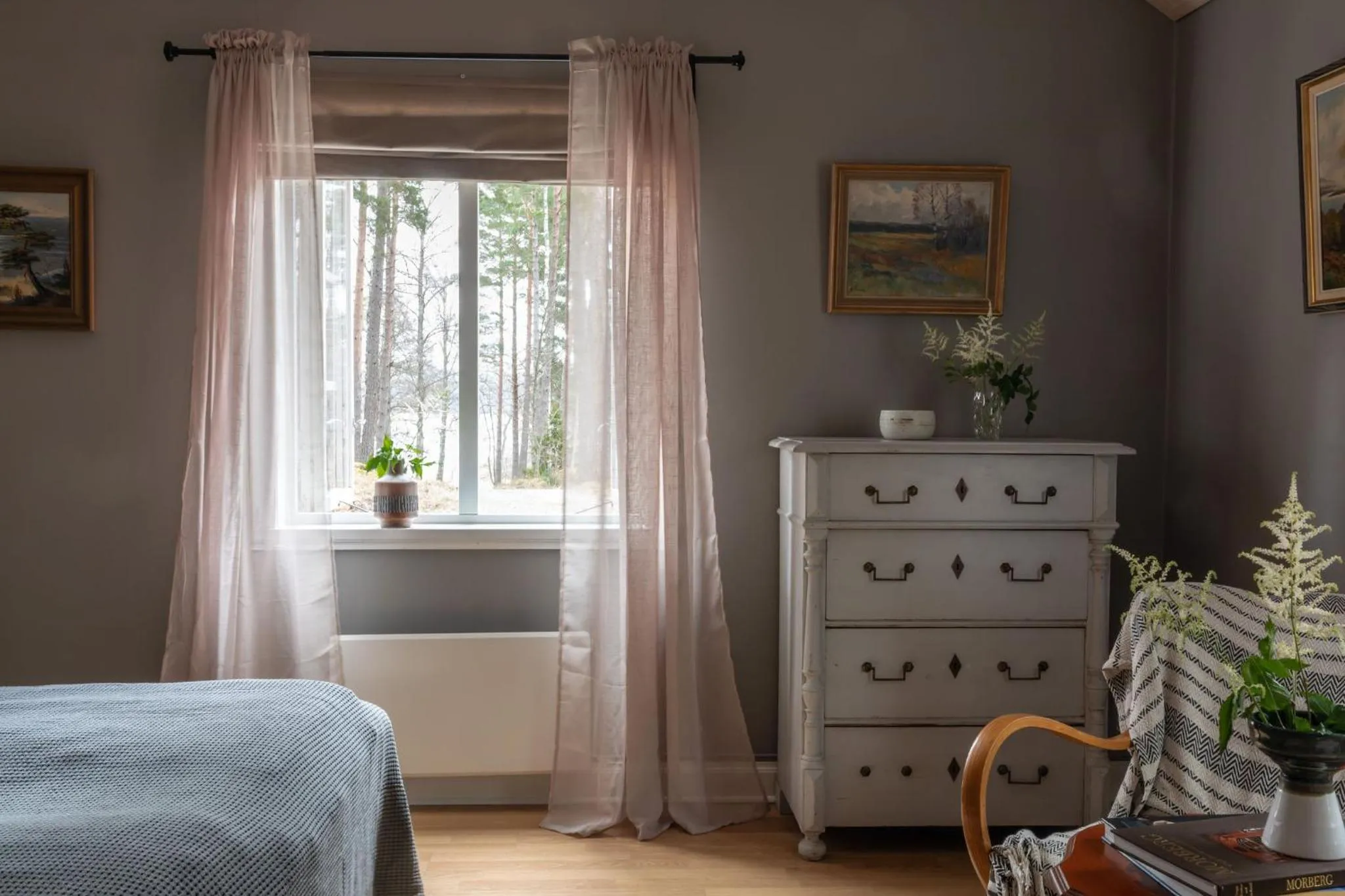 Bedroom, Bed in Bergs Gård & Hållsvikens Gård