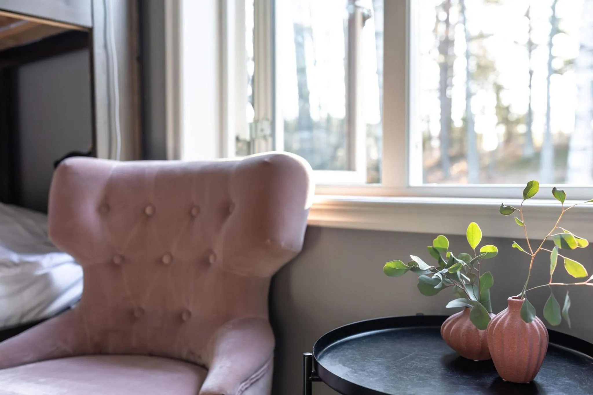 Bedroom in Bergs Gård & Hållsvikens Gård