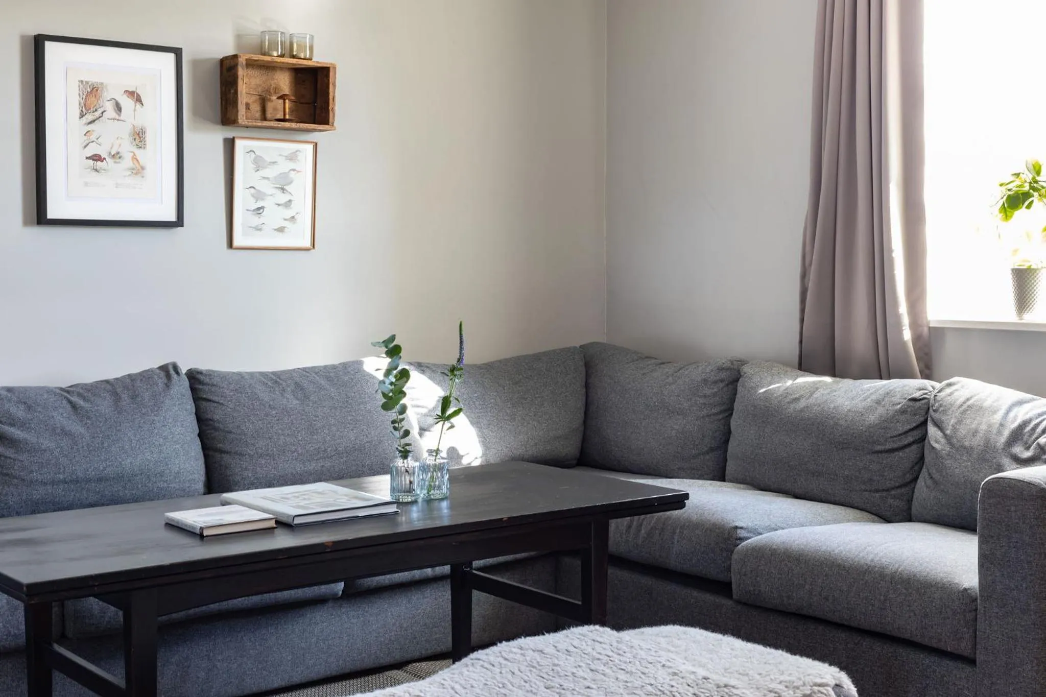 Living room in Bergs Gård & Hållsvikens Gård