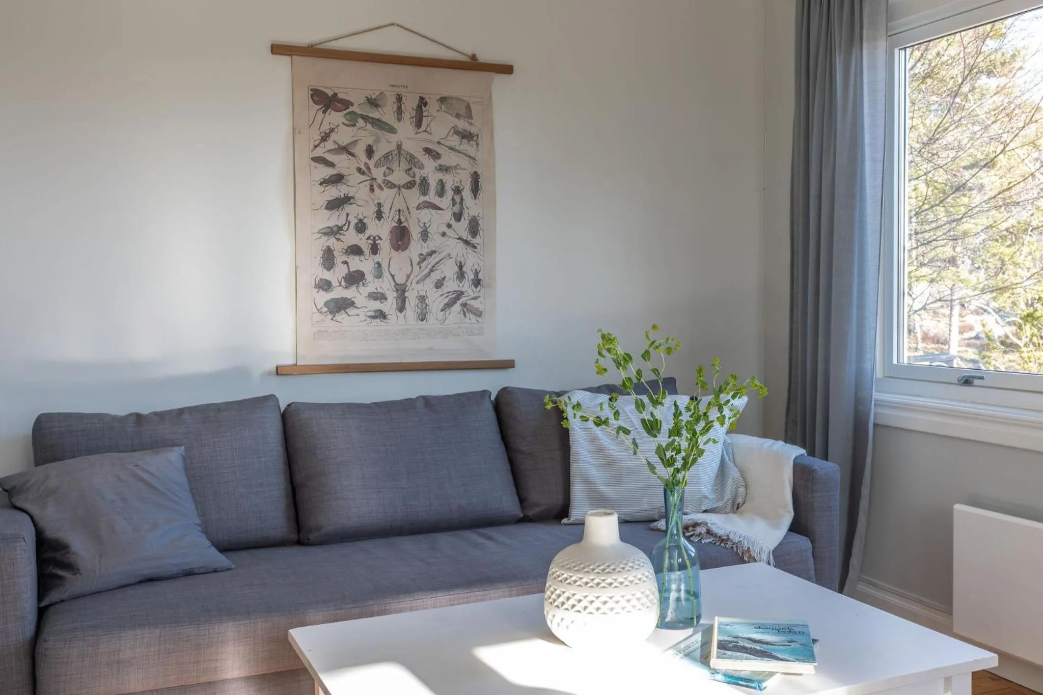 Living room in Bergs Gård & Hållsvikens Gård