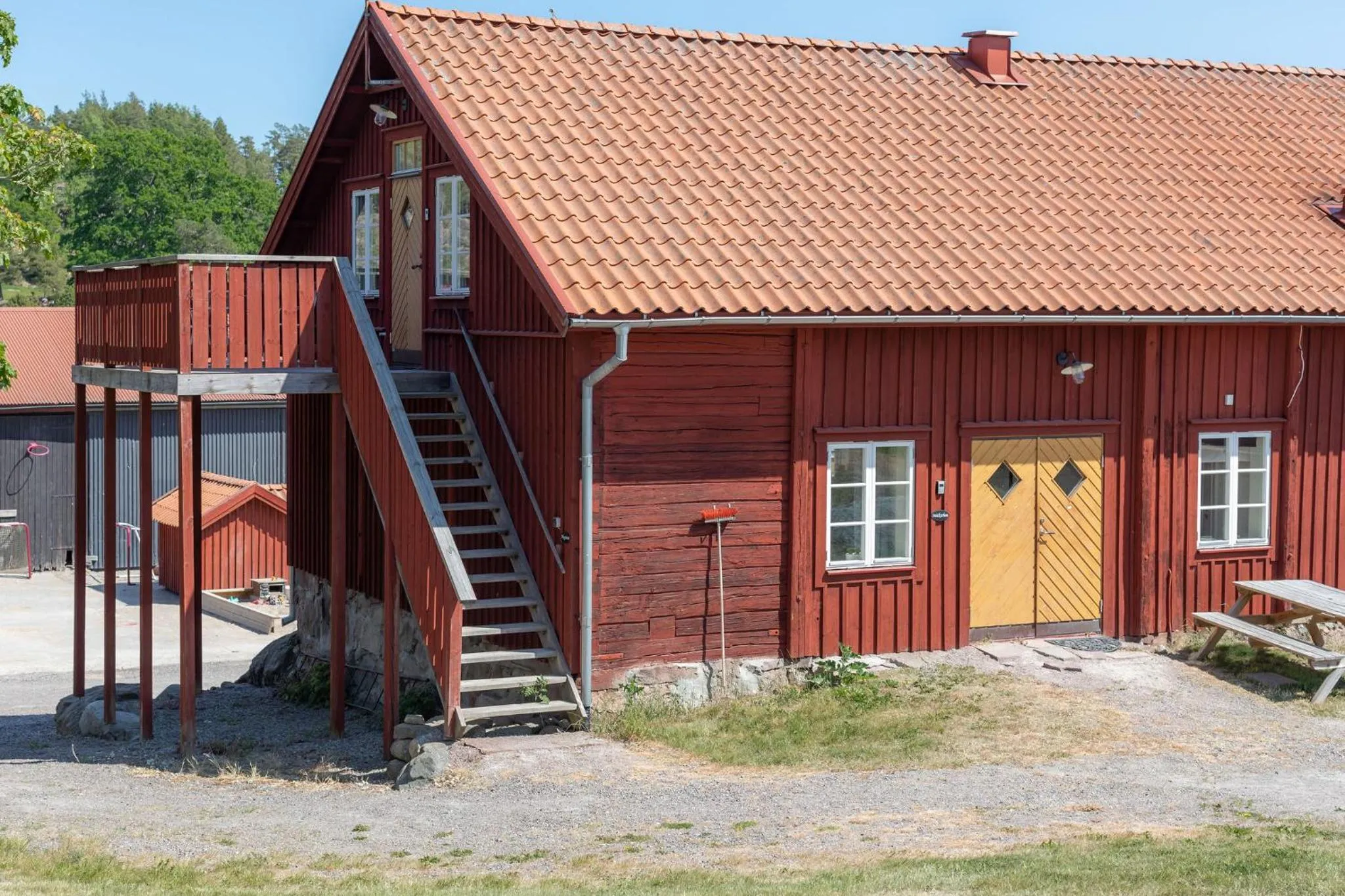 Property building in Bergs Gård & Hållsvikens Gård