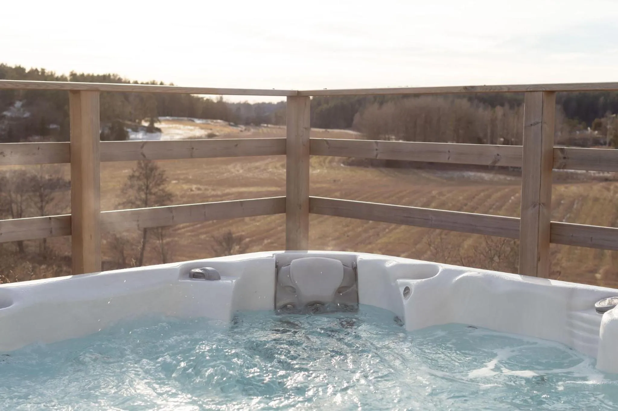 Hot Tub in Bergs Gård & Hållsvikens Gård