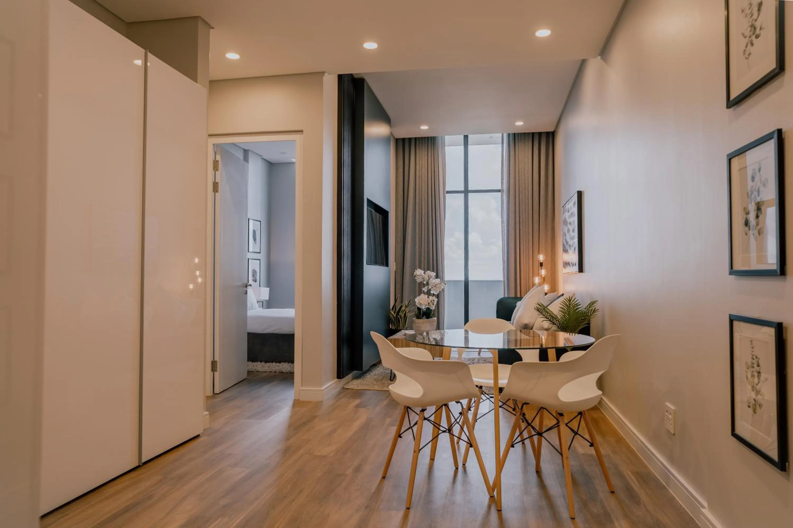 Living room in Reserved Suites Illovo