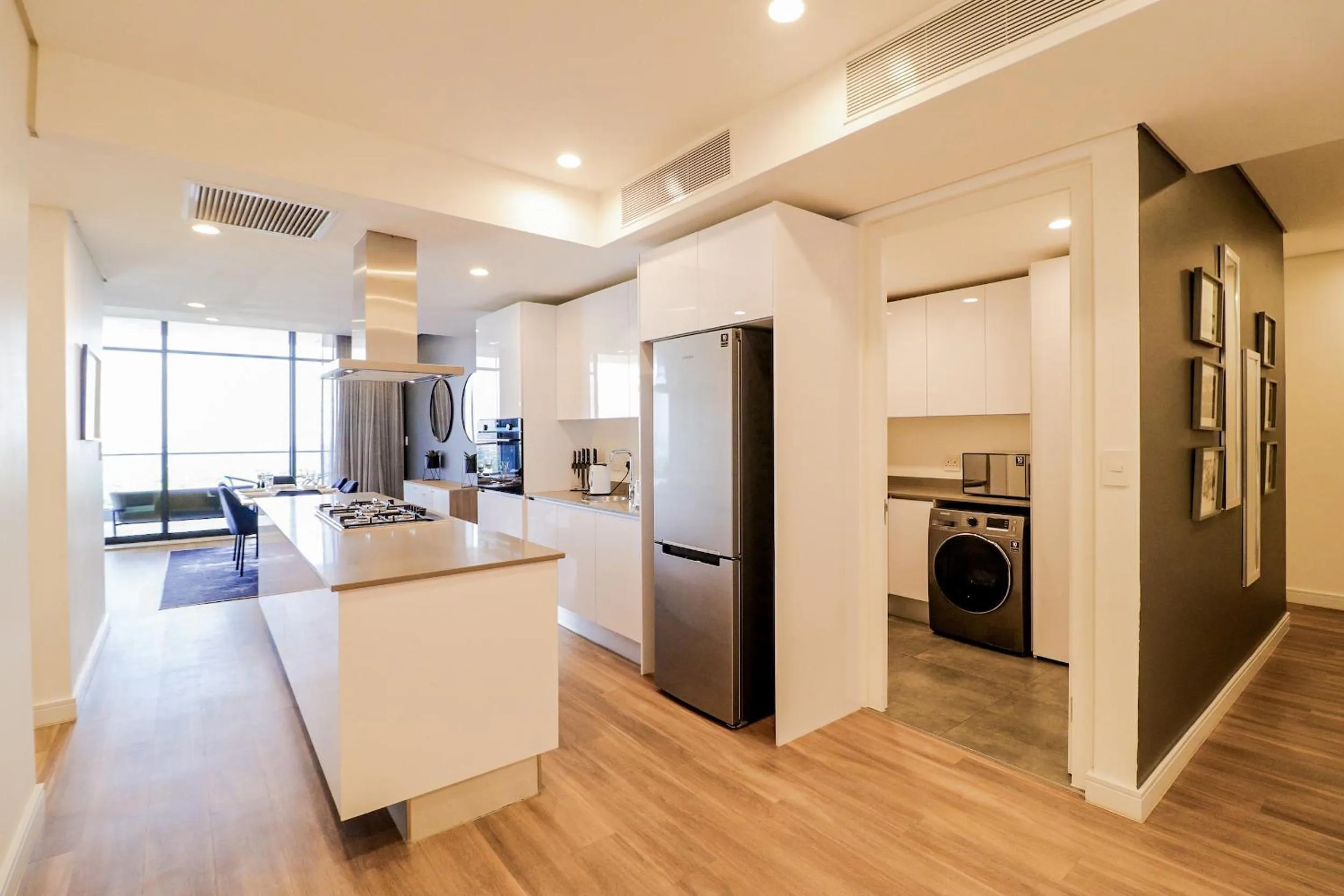 kitchen in Reserved Suites Illovo