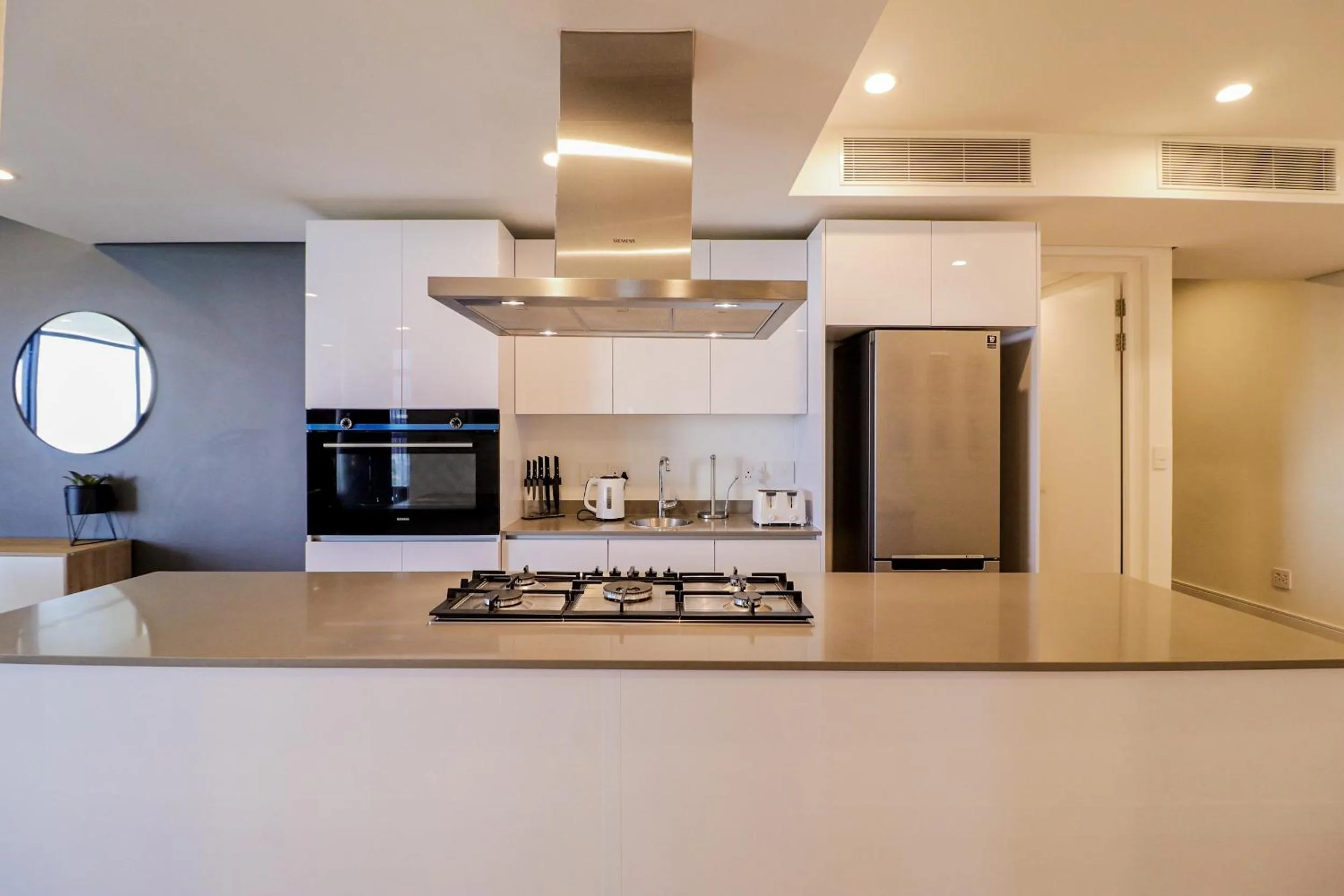 kitchen in Reserved Suites Illovo