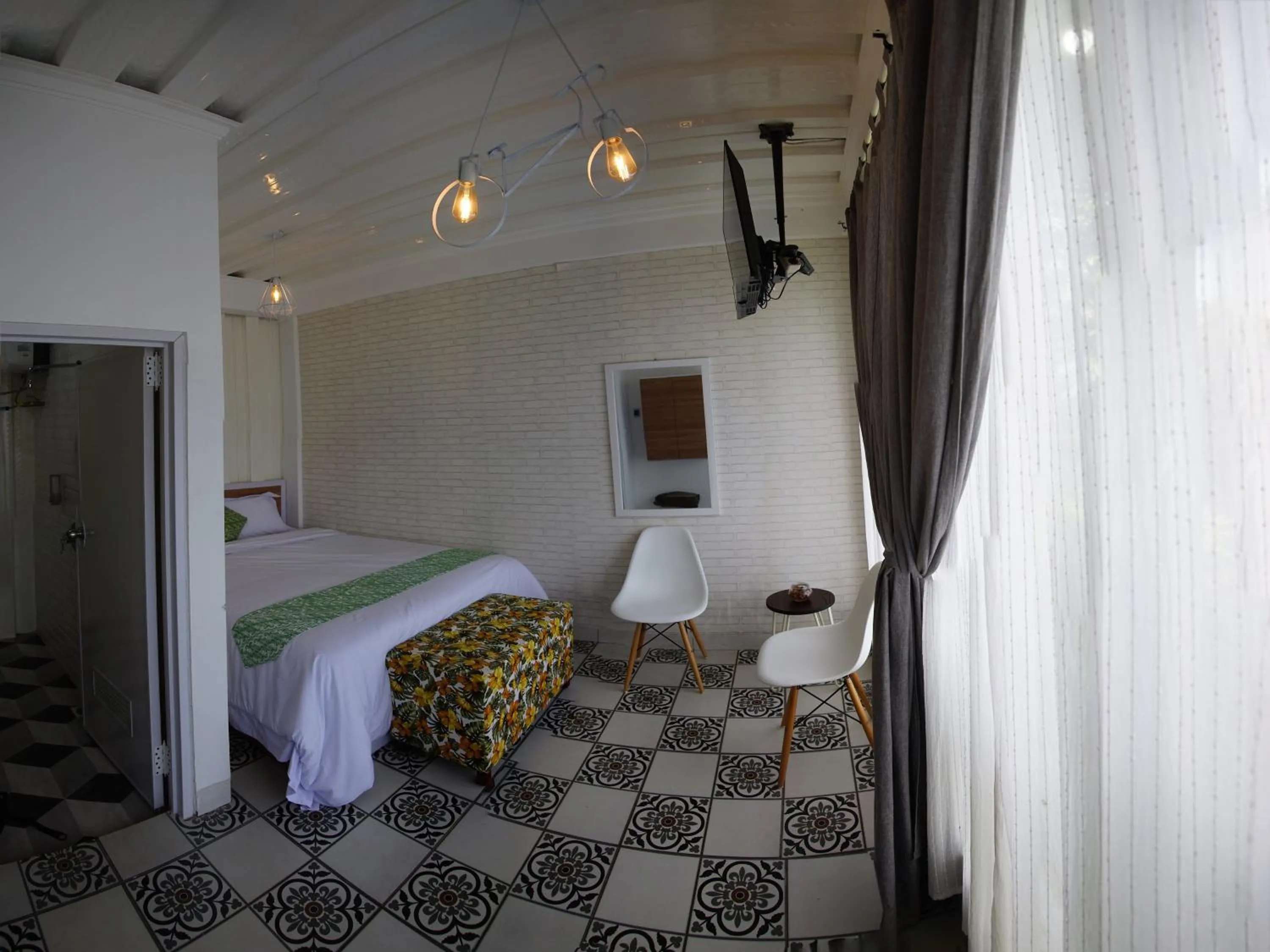 Bedroom, Bed in GSV Cottage Sharia