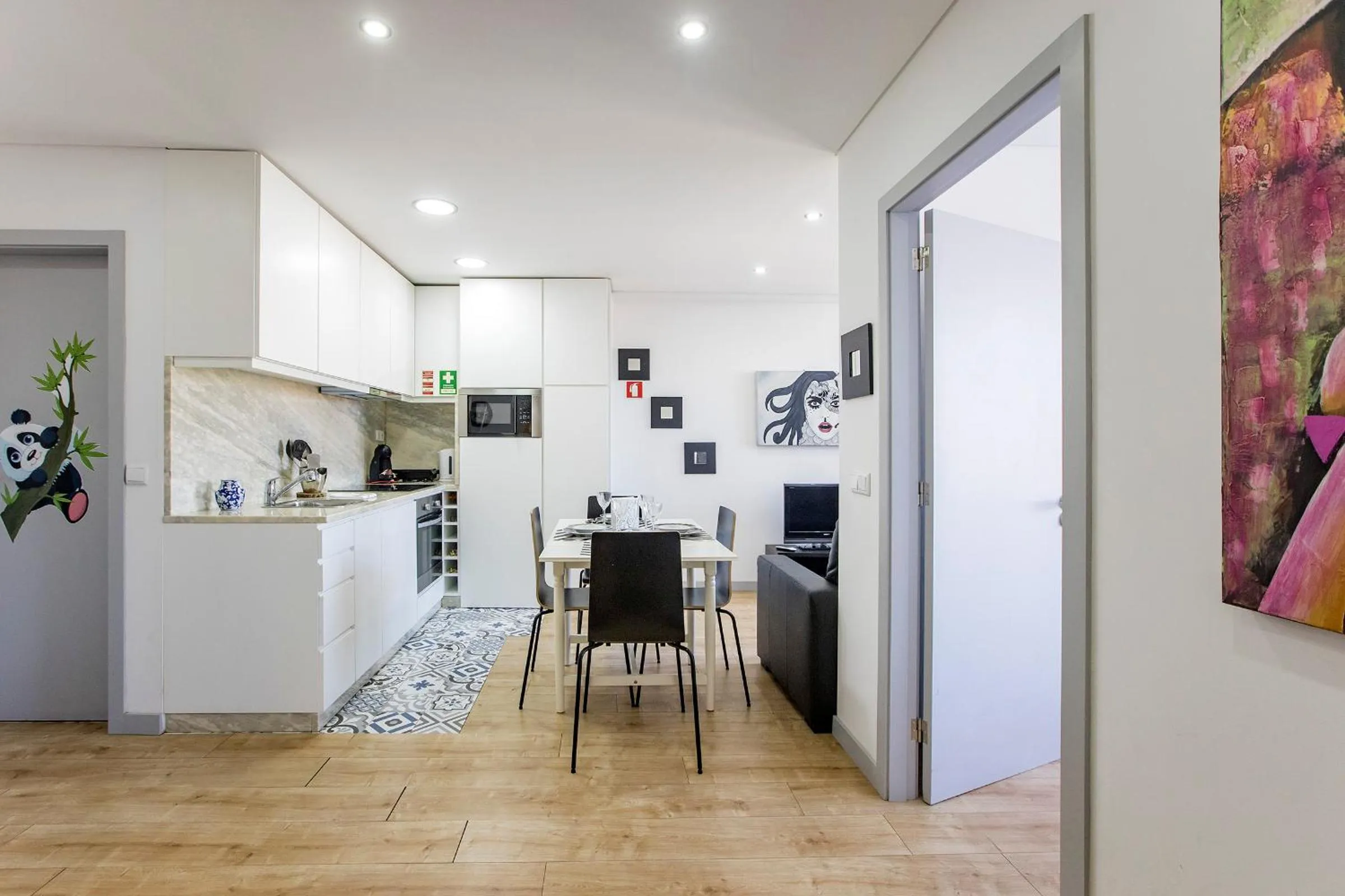 1BR Flat in Trindade w/ AC by metro station