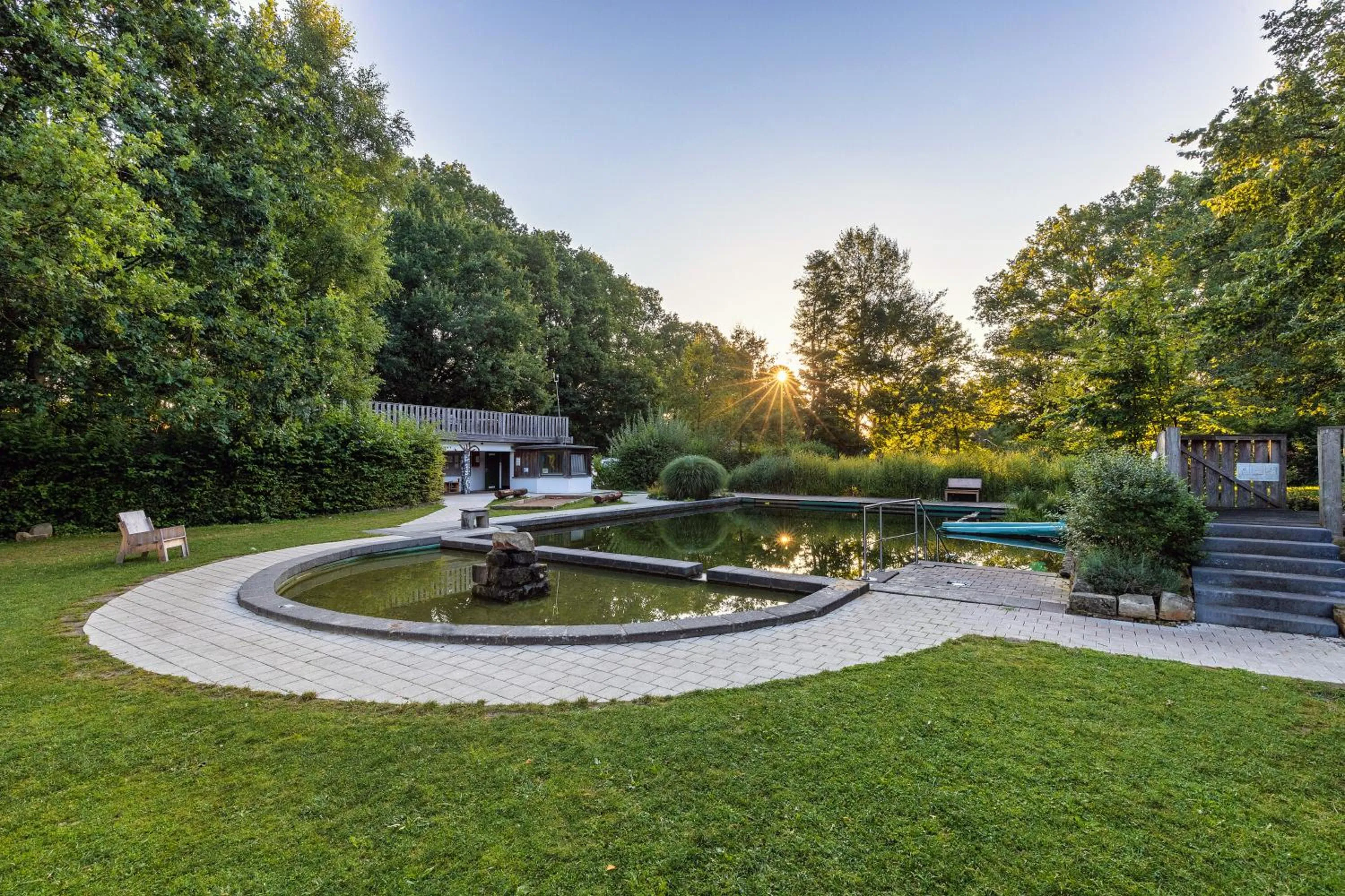 Swimming pool in Hotel 11 Eulen