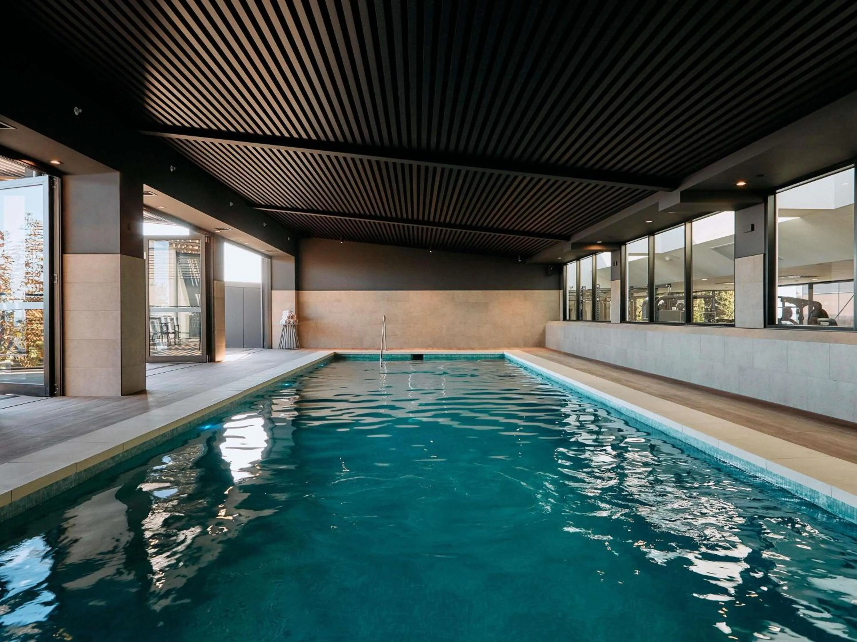 Pool view in Mercure Melbourne Doncaster