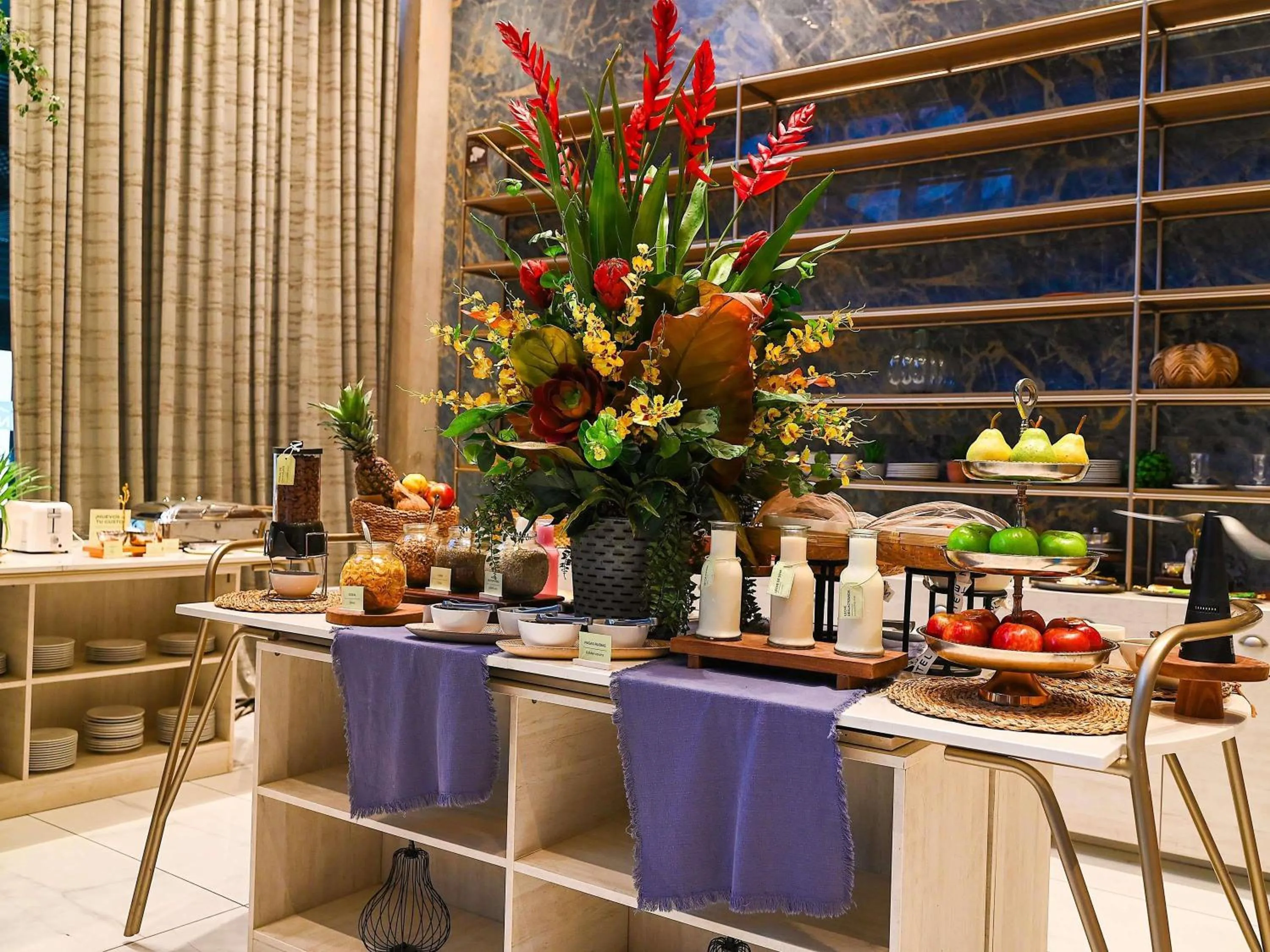 Breakfast in Novotel Santa Cruz De La Sierra