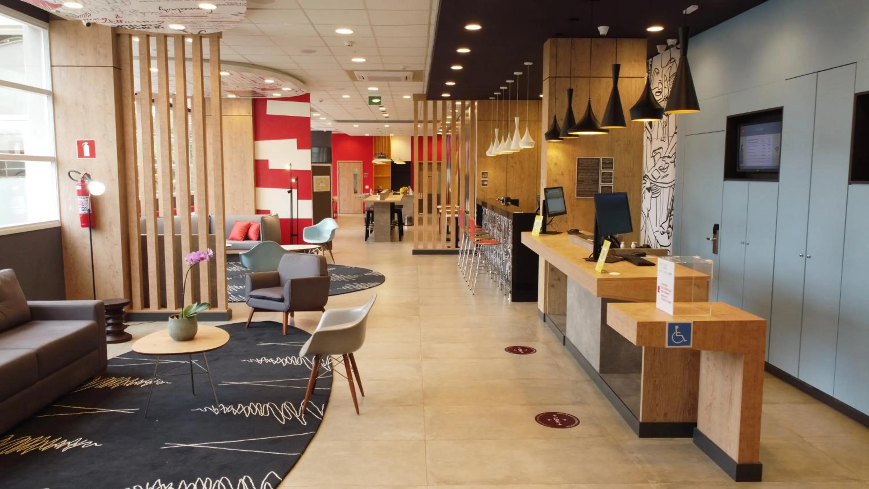 Lobby or reception in Ibis Guaxupe
