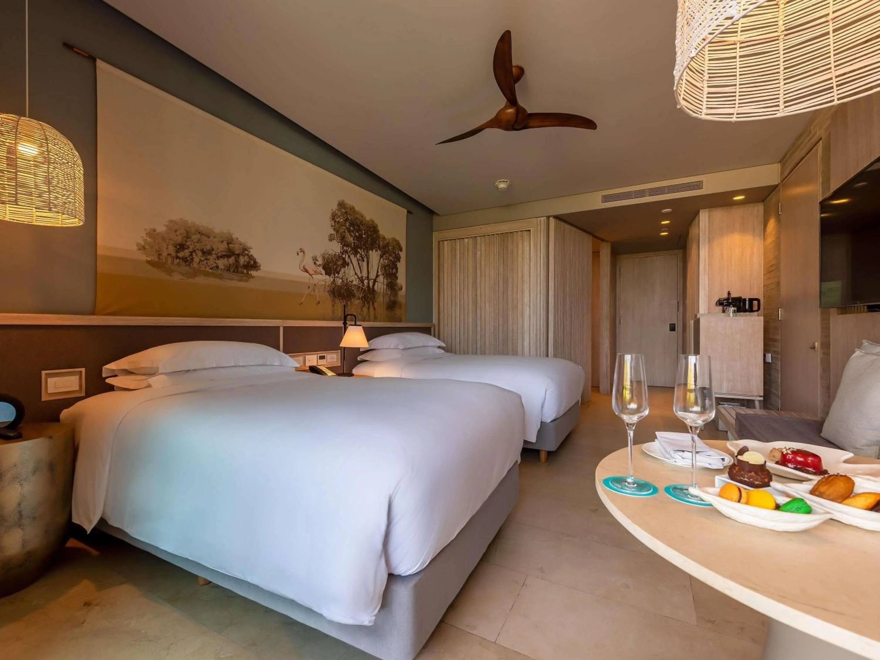 Bedroom, Bed in Sofitel Barú Cartagena