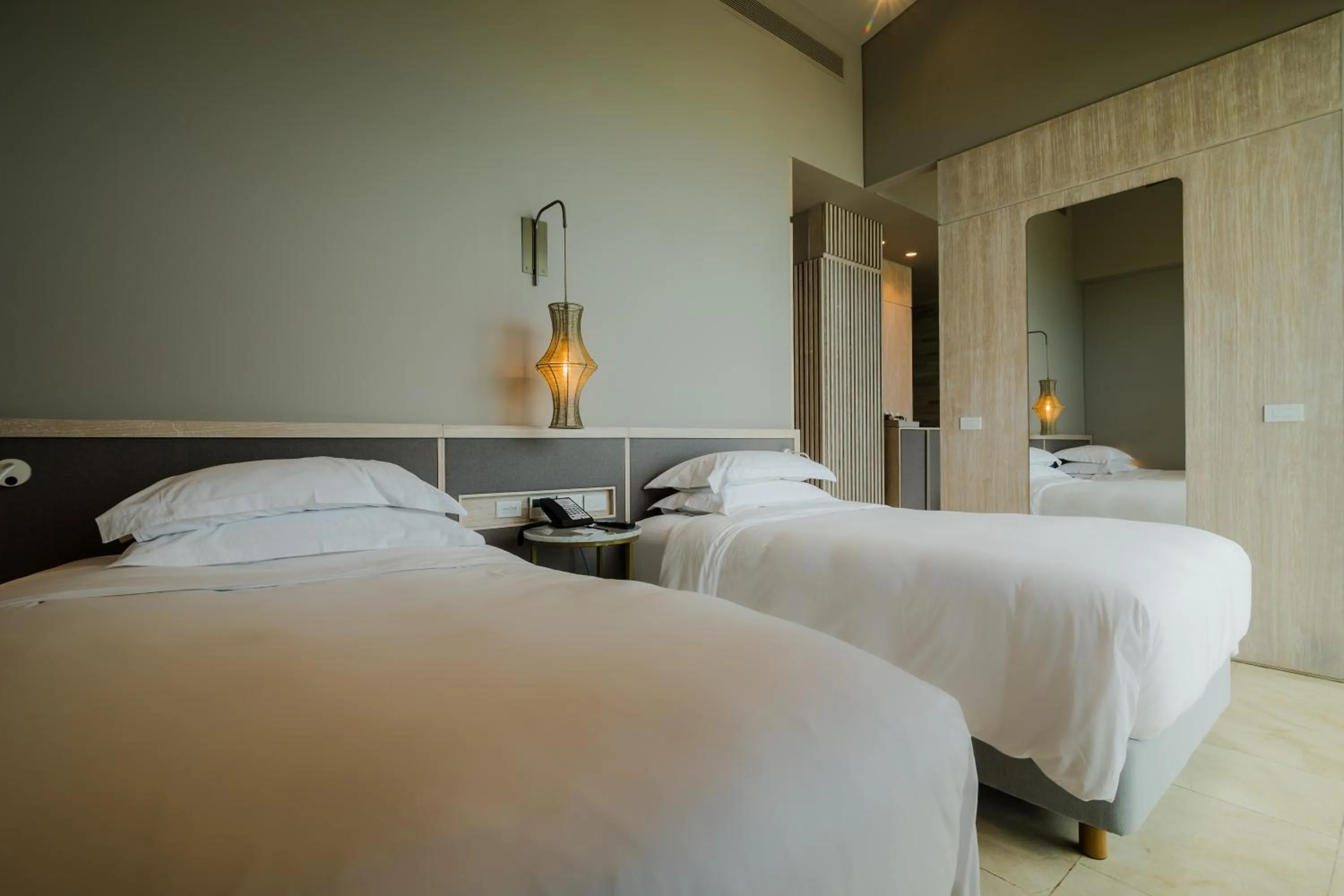 Bed in Sofitel Barú Cartagena